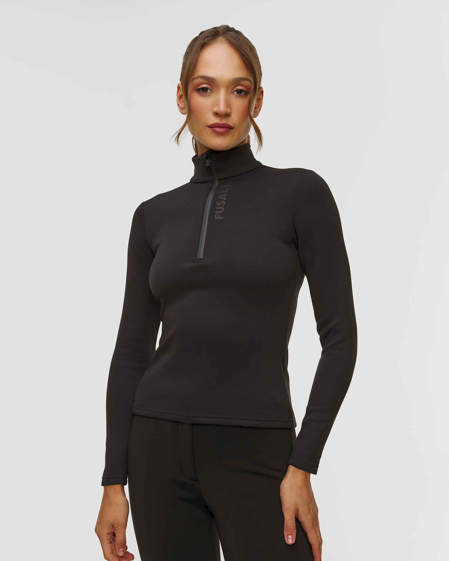 Fusalp Orion II Damen-Sweatshirt in Schwarz