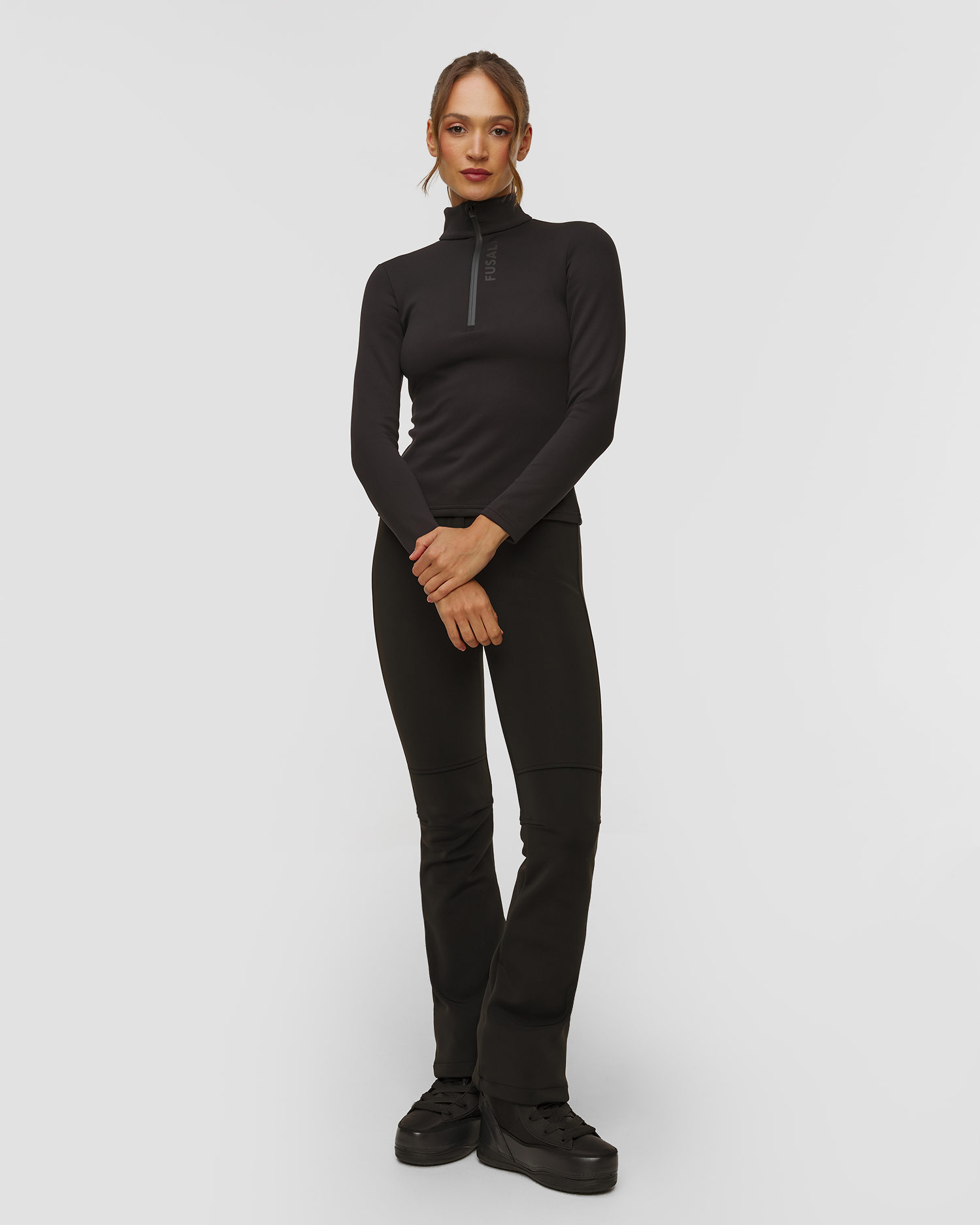 Fusalp Orion II Damen-Sweatshirt in Schwarz