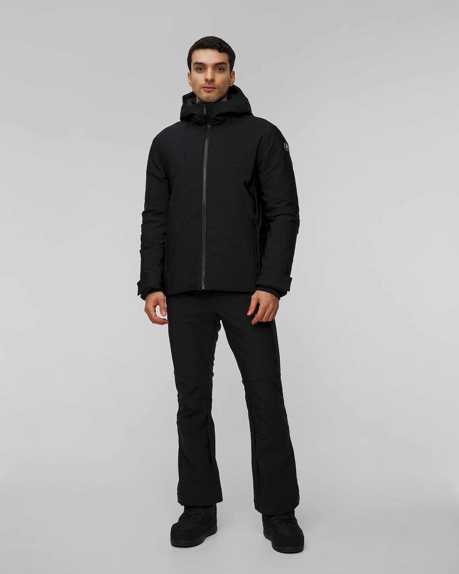 Men's ski jacket Fusalp Yohan, Color/Pattern: Czarny