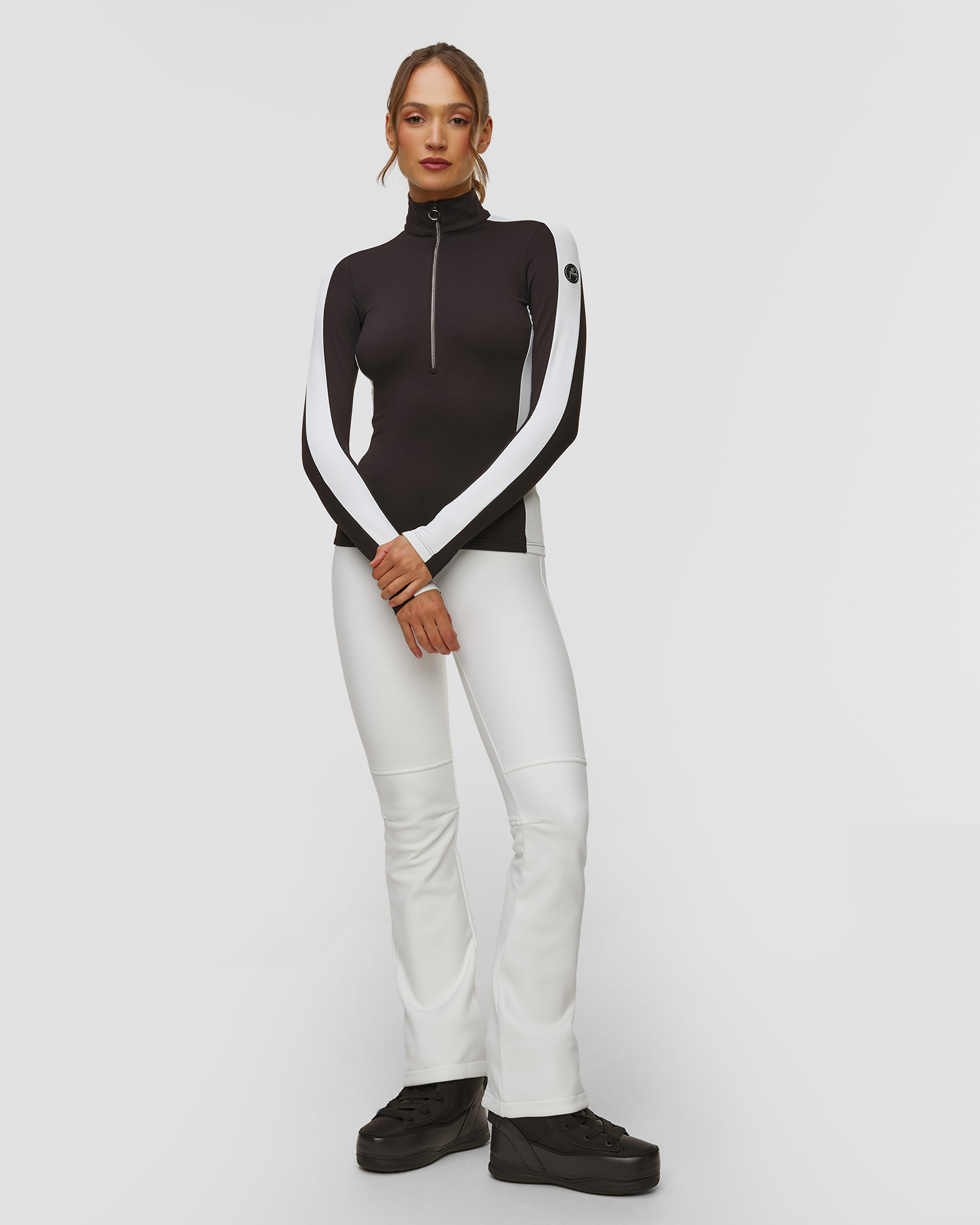 Fusalp Negam Ski-Rollkragenpullover in Schwarz