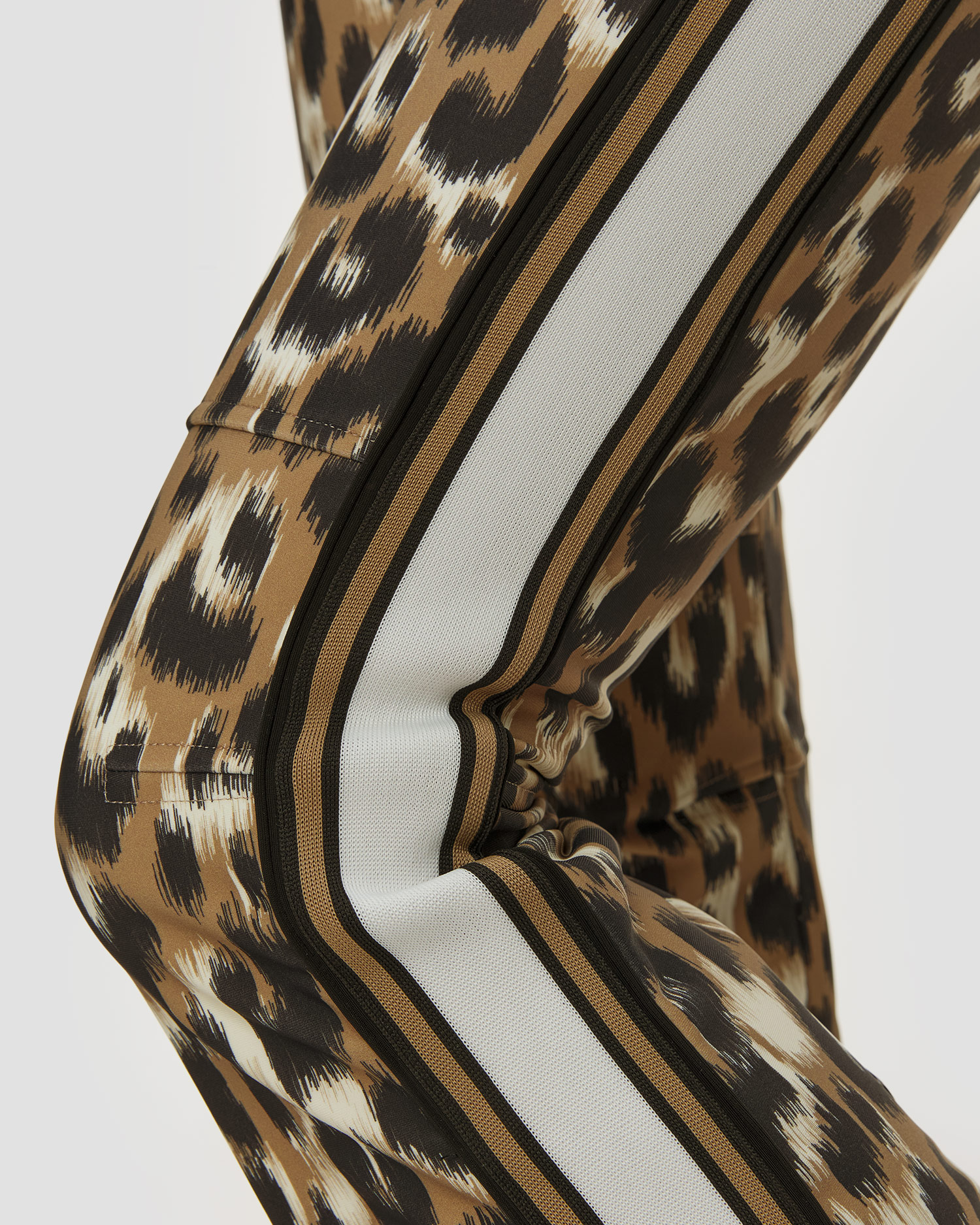 Spodnie narciarskie damskie Fusalp Elancia Leopard