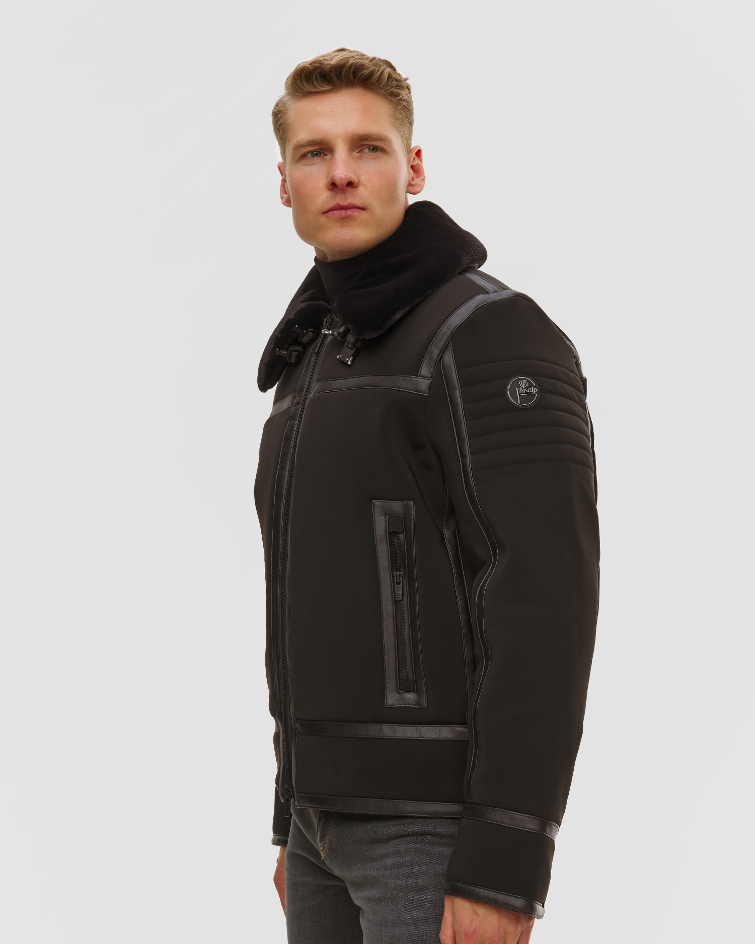 Kurtka puchowa biker męska Fusalp Harlo