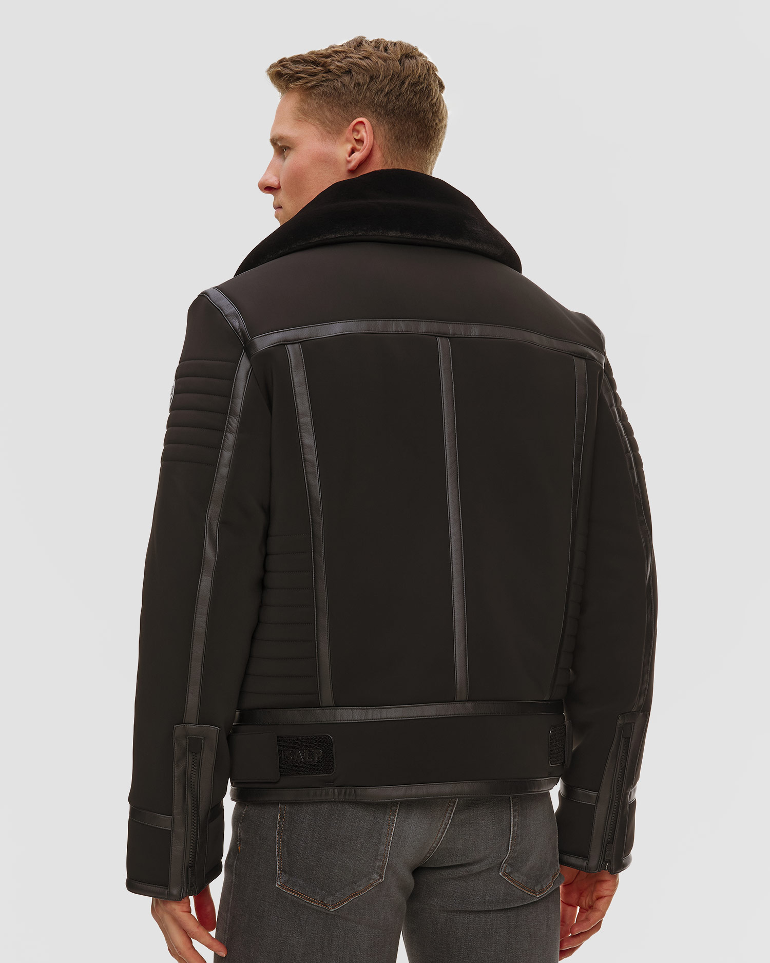 Kurtka puchowa biker męska Fusalp Harlo