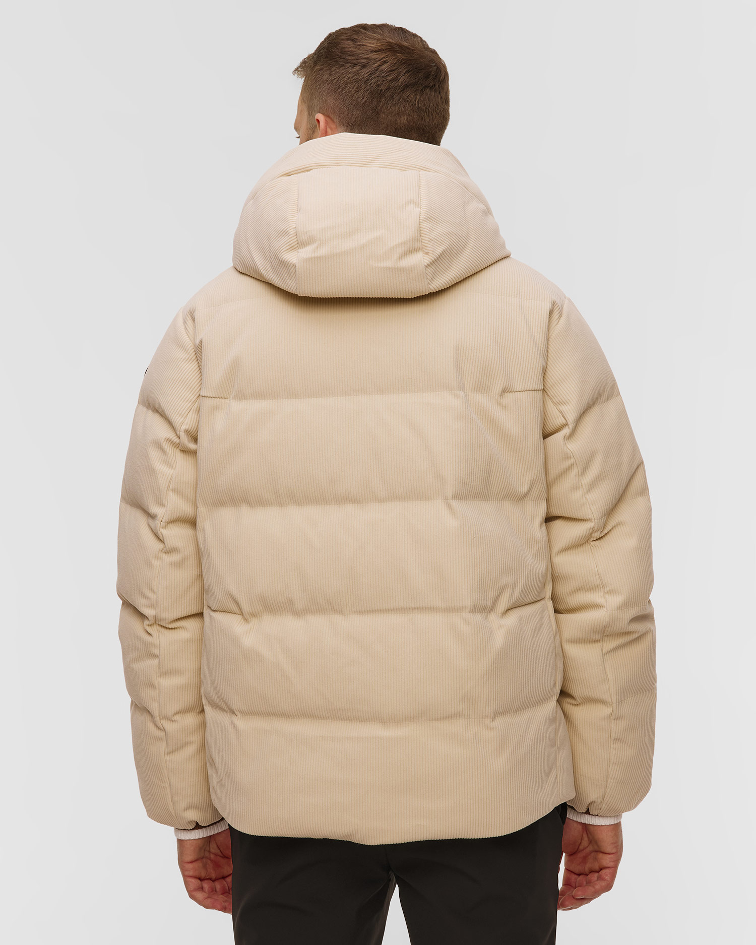 Men's beige jacket Fusalp Atila Velvet