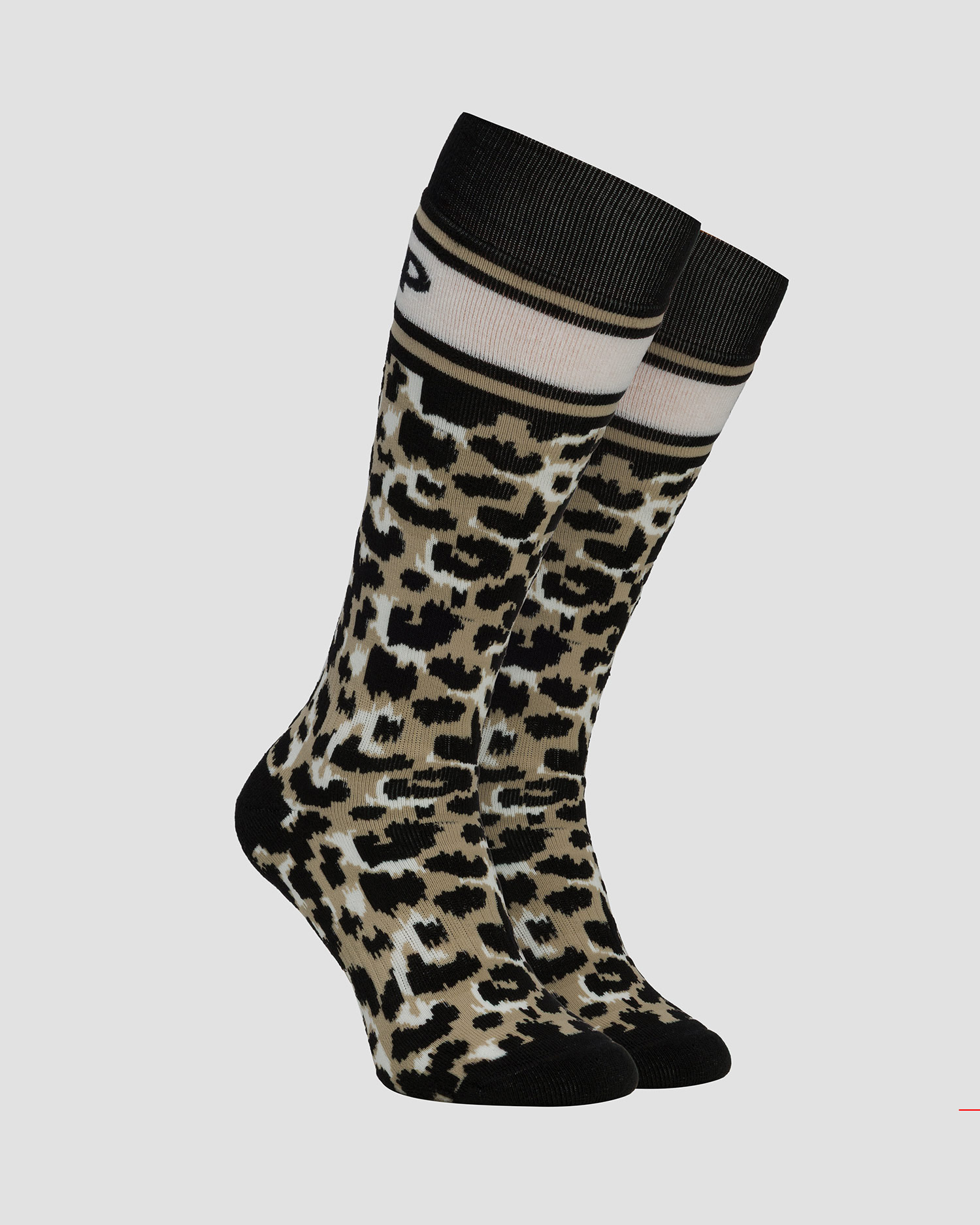 Women's ski socks Fusalp Leopard Sock