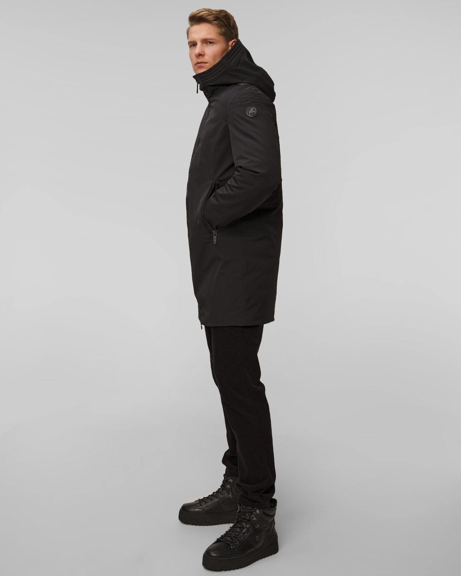 Płaszcz puchowy męski Fusalp Gezi czarny