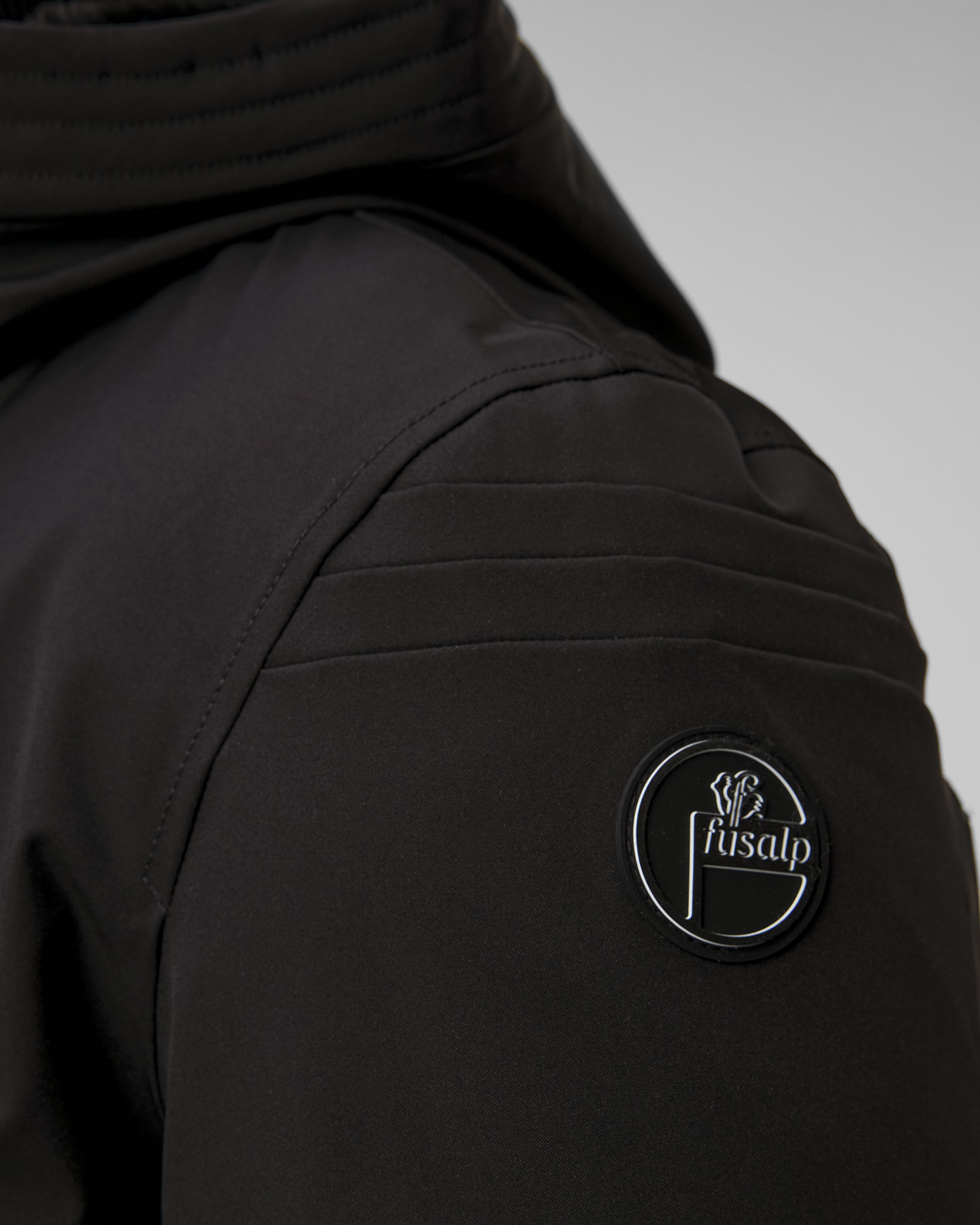 Men's down coat Fusalp Gezi black