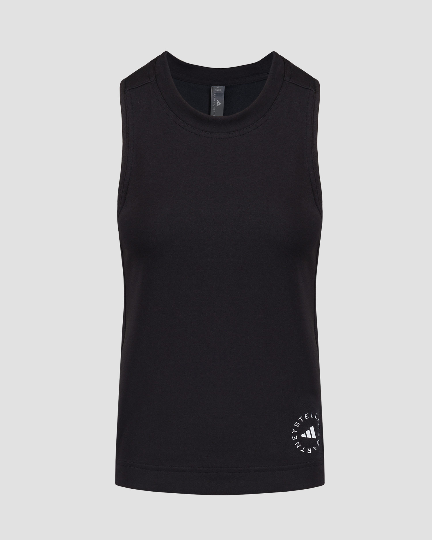 Černý dámský top Stella McCartney ASMC Logo Tk