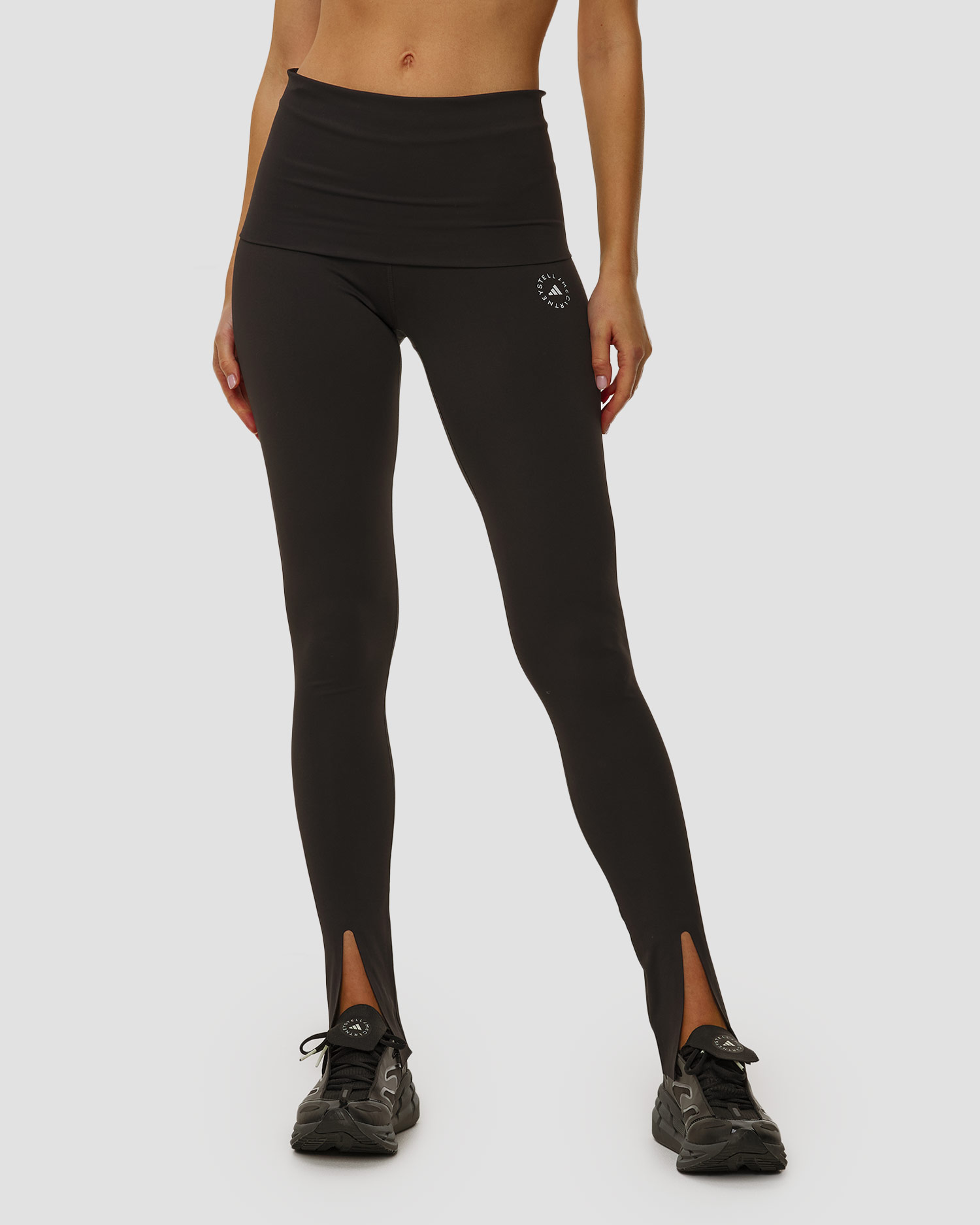 Czarne leginsy damskie Adidas by Stella McCartney TrueStrength