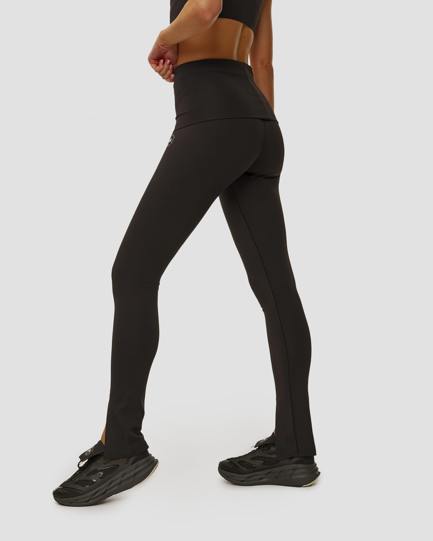 Czarne leginsy damskie Adidas by Stella McCartney TrueStrength