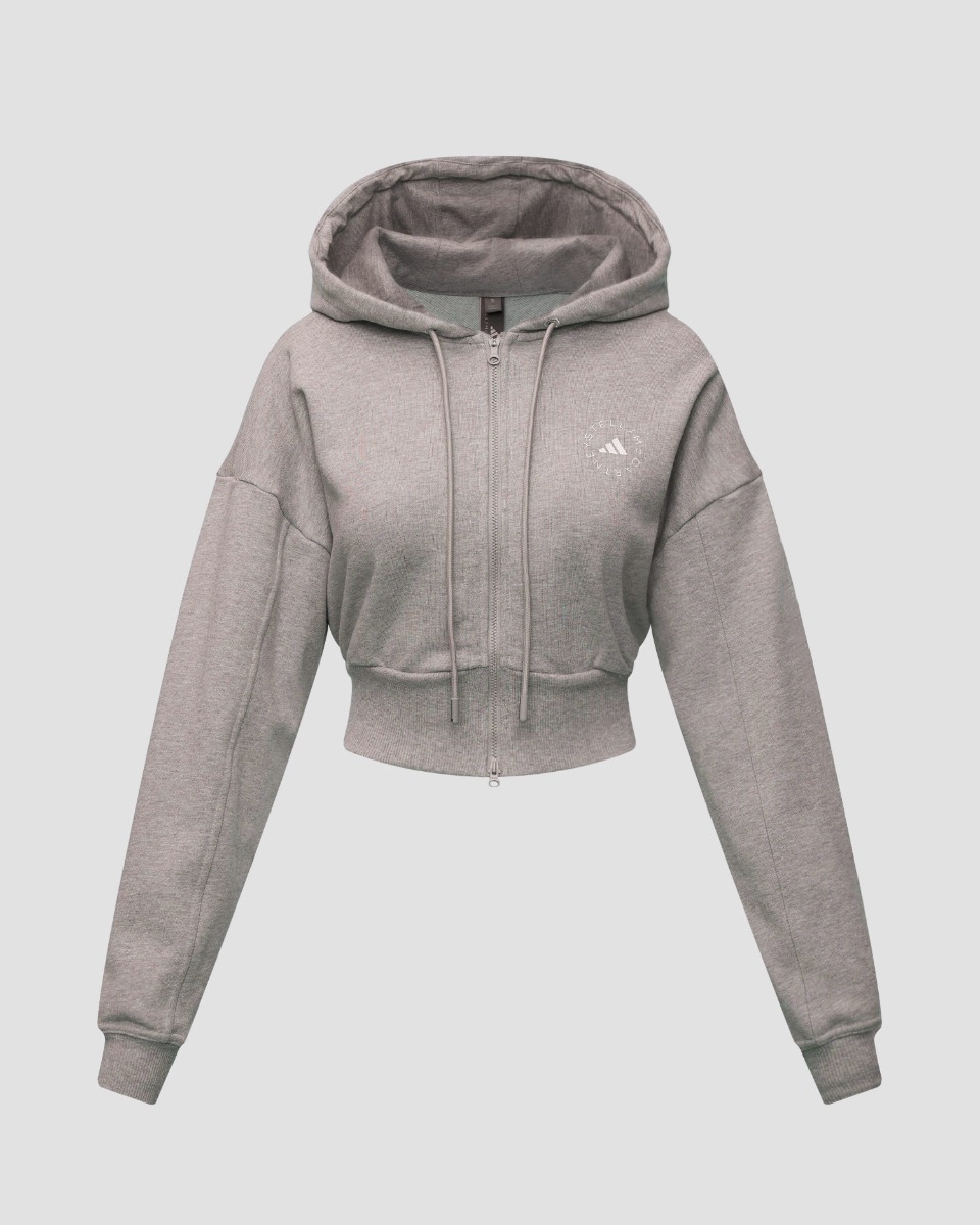 Women's grey sweatshirt Adidas by Stella McCartney Crop