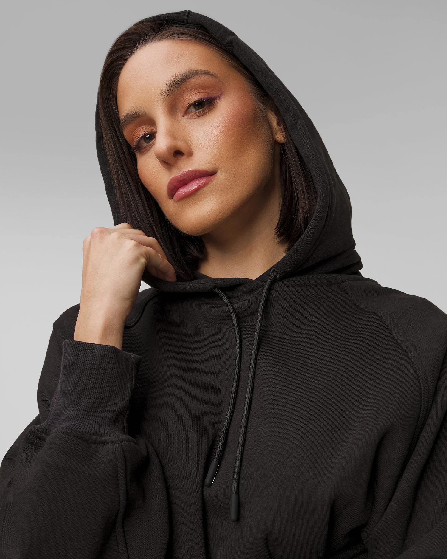 Dámska čierna mikina Adidas Stella McCartney Crop