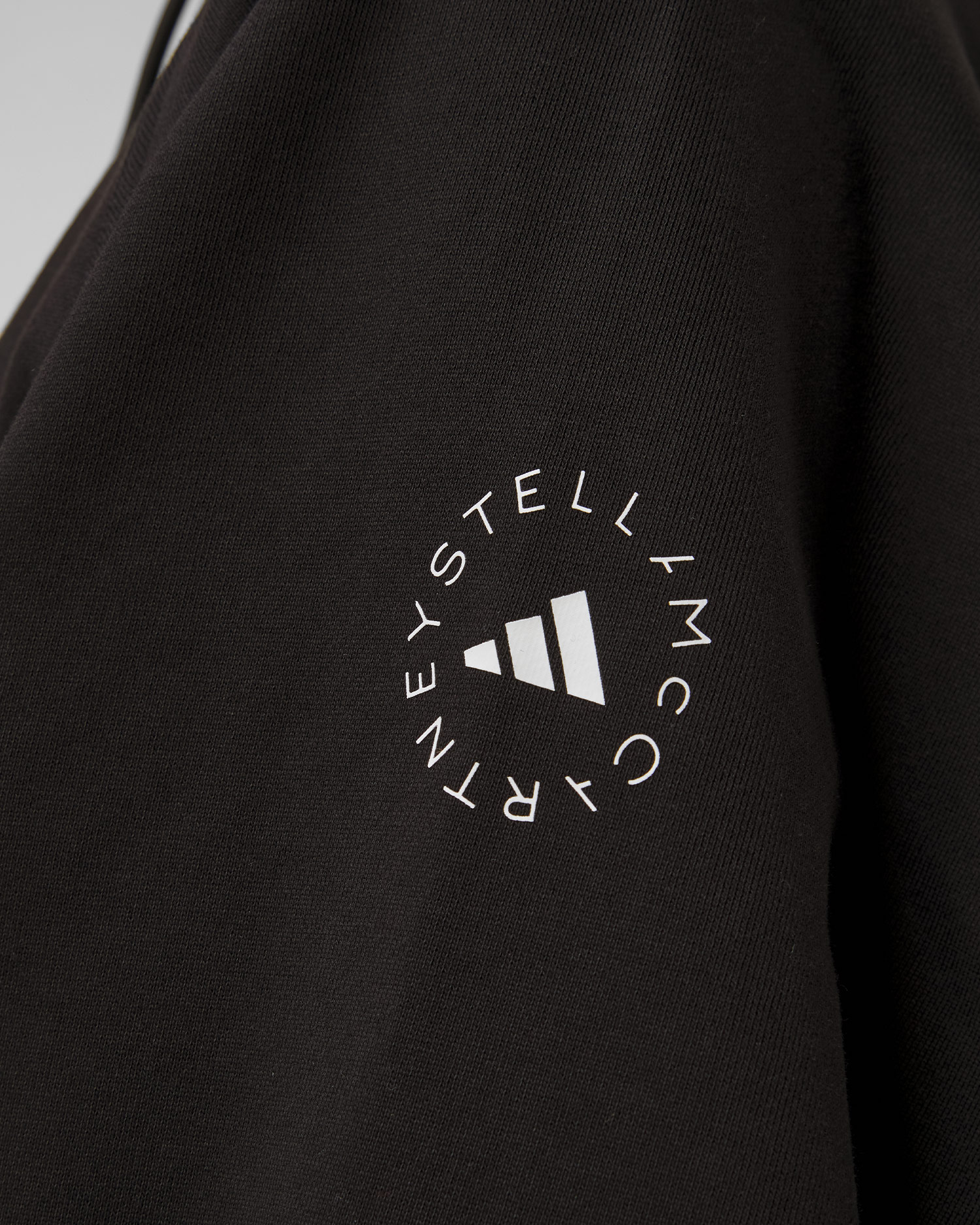 Dámska čierna mikina Adidas Stella McCartney Crop