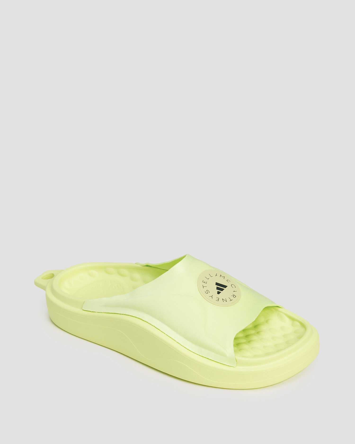 Dámske šľapky Adidas by Stella McCartney Slide neónové