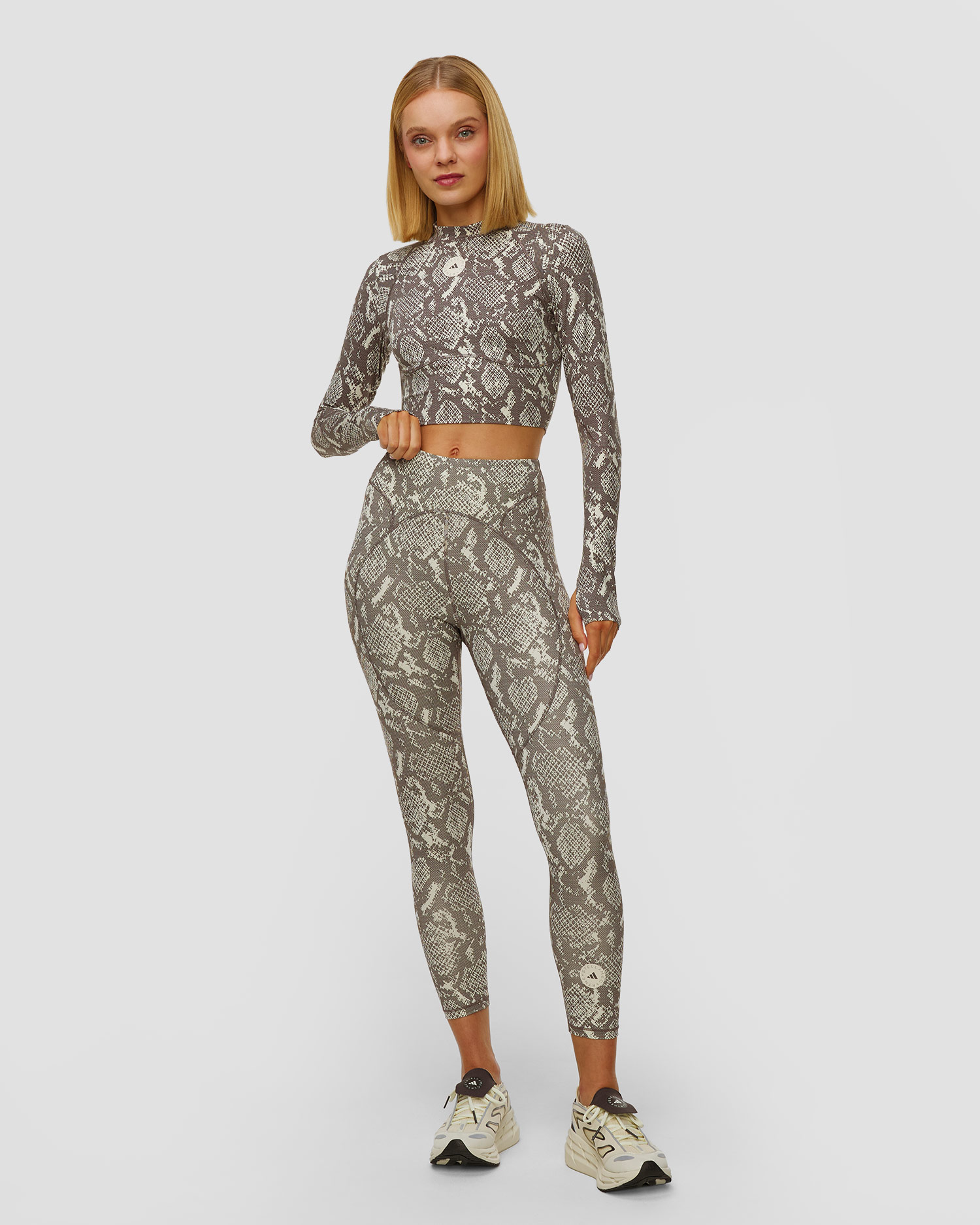 Top treningowy damski Adidas by Stella McCartney TruePurpose Crop