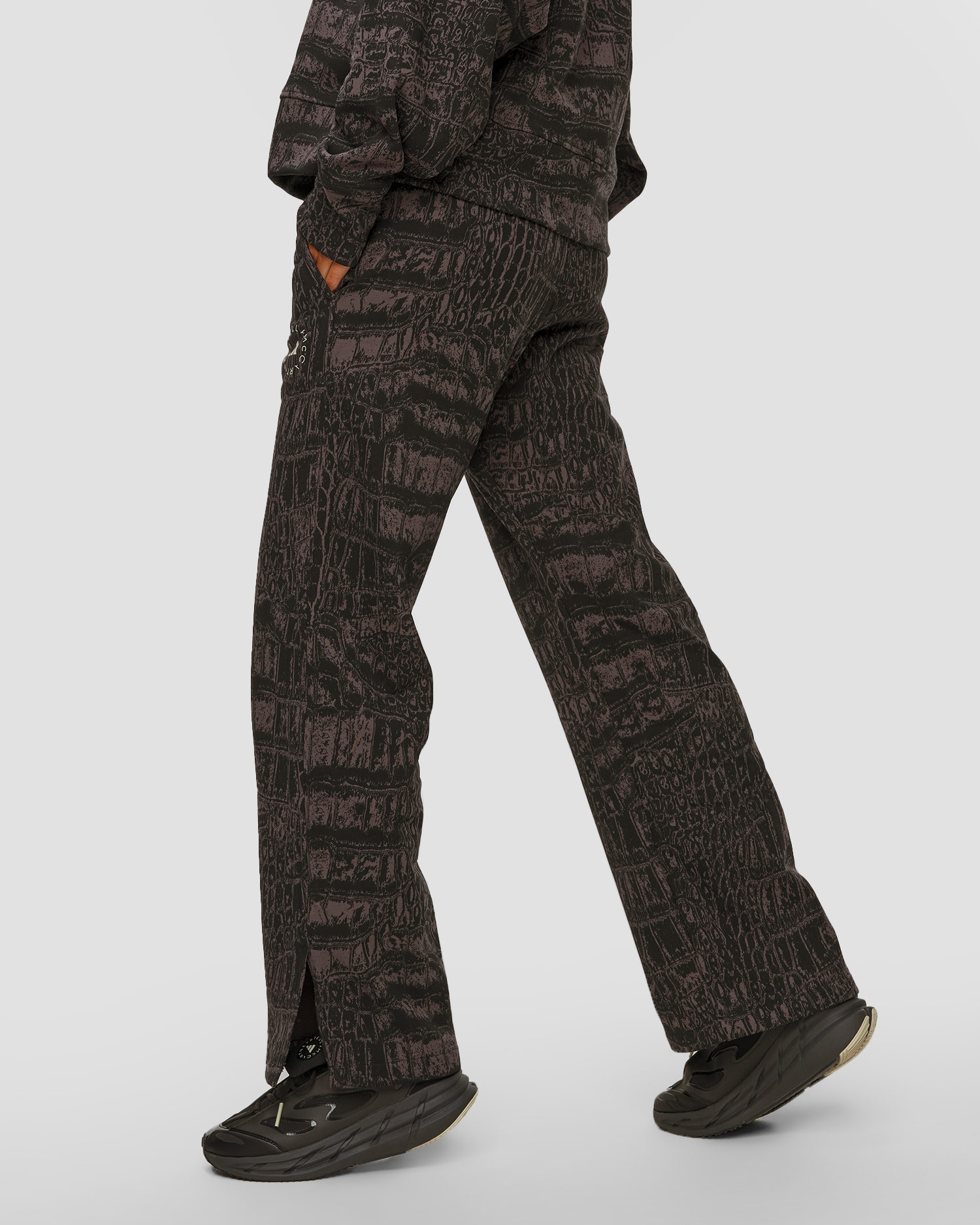 Spodnie dresowe z printem damskie Adidas by Stella McCartney