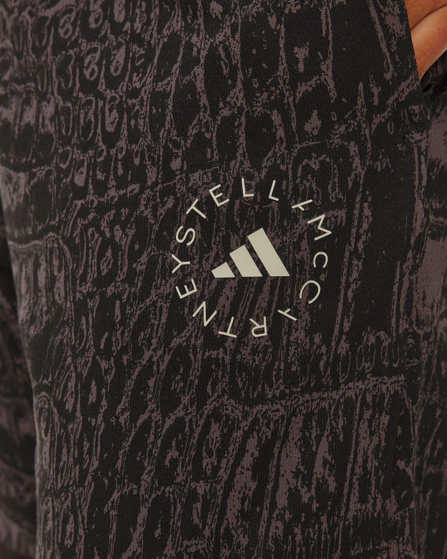 Spodnie dresowe z printem damskie Adidas by Stella McCartney