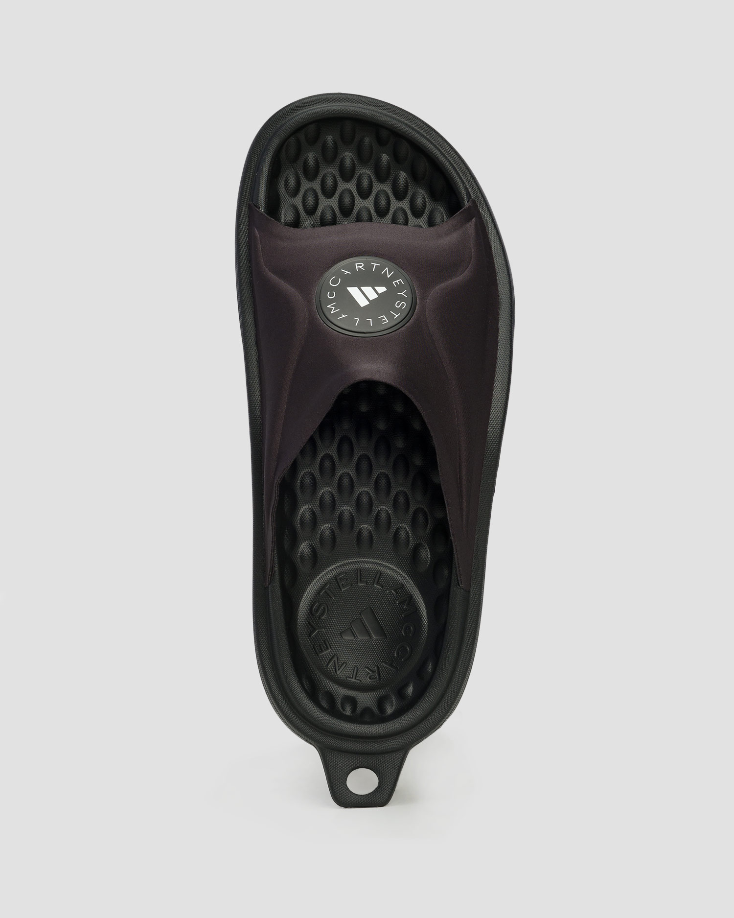 Dámské pantofle Adidas by Stella McCartney Slide v Černé Barvě