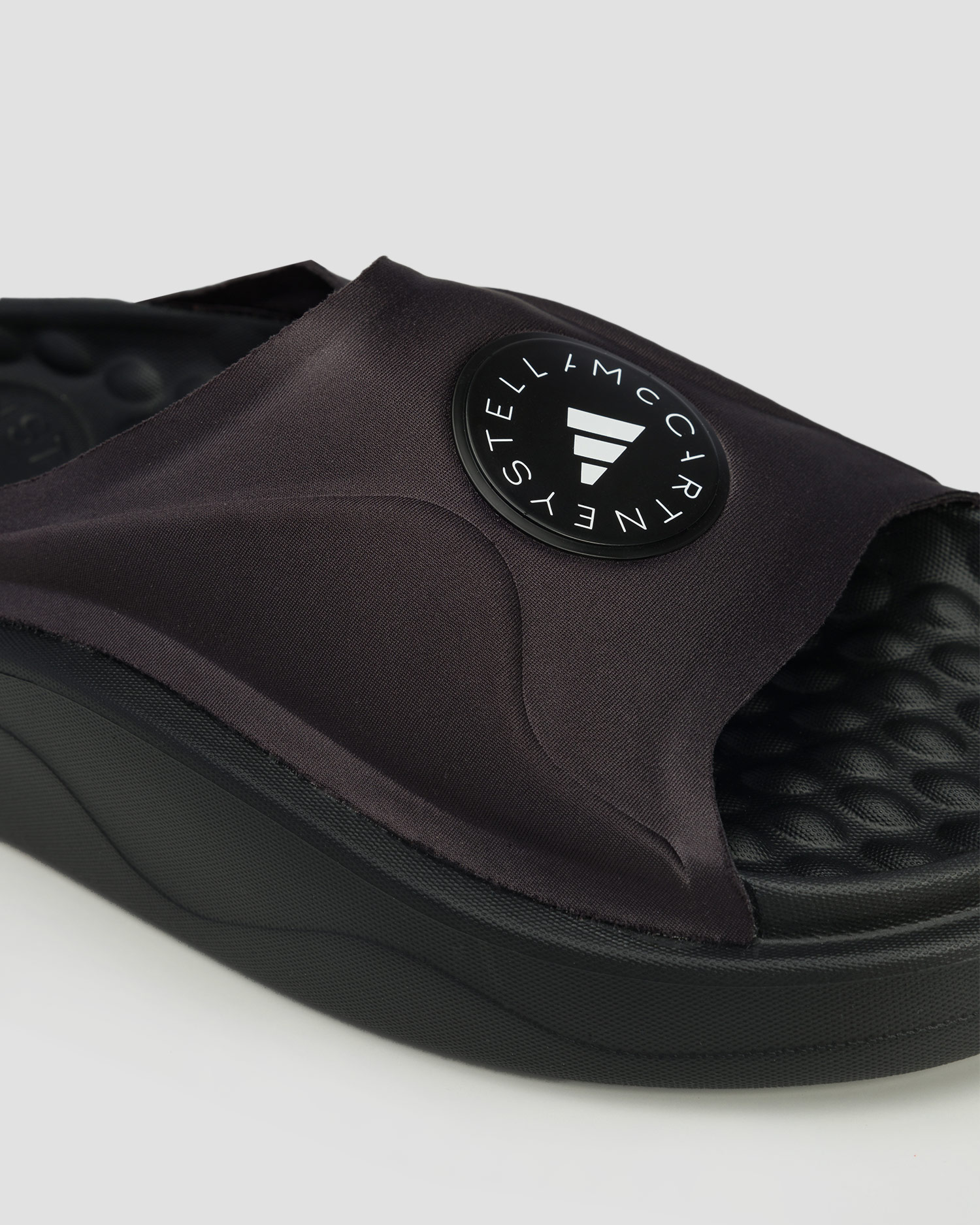 Dámské pantofle Adidas by Stella McCartney Slide v Černé Barvě