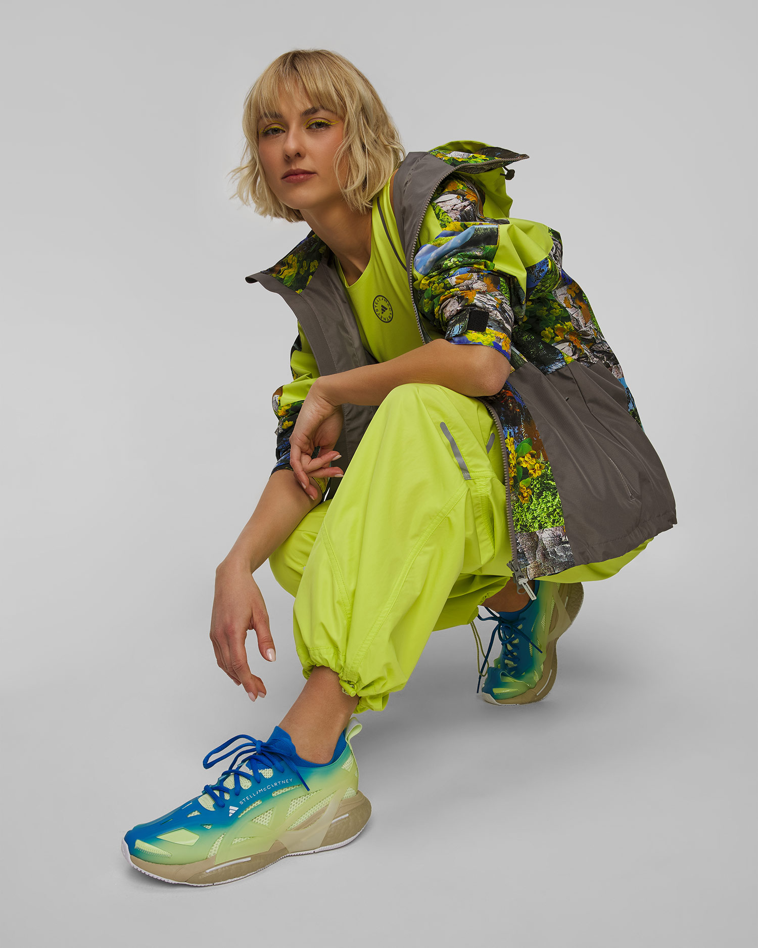 Women's trainers Adidas by Stella McCartney Solarglide Allover Print