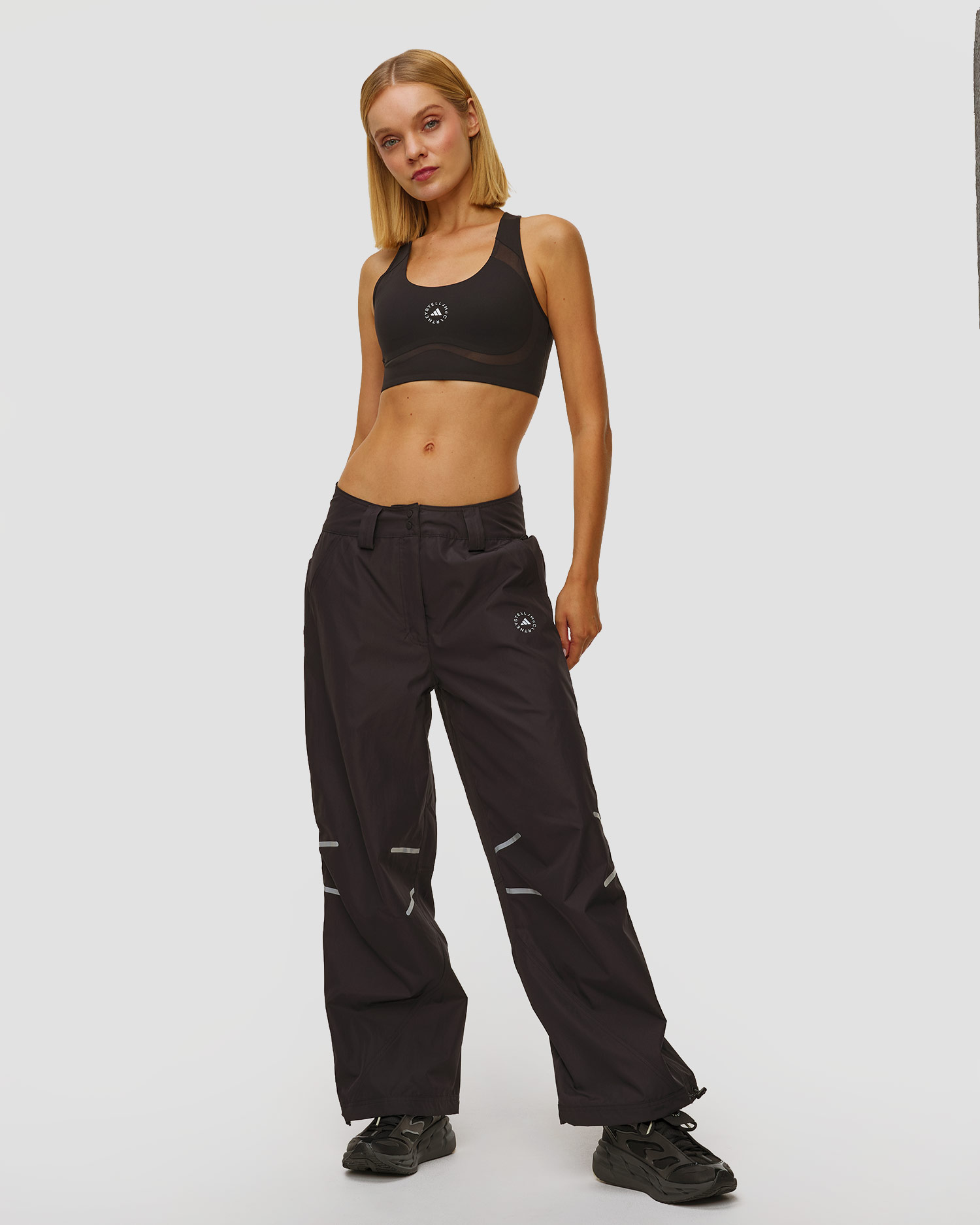 Women's black pants Adidas by Stella McCartney Woven 