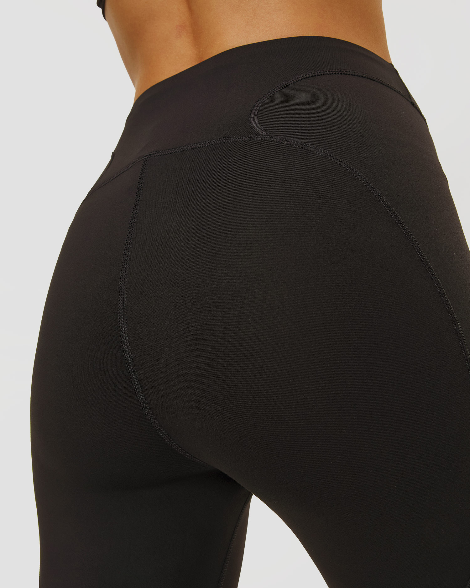 Czarne leginsy damskie Adidas by Stella McCartney True Purpose 7/8