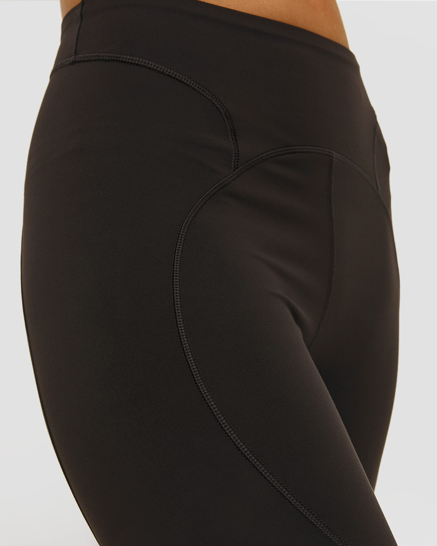 Czarne leginsy damskie Adidas by Stella McCartney True Purpose 7/8