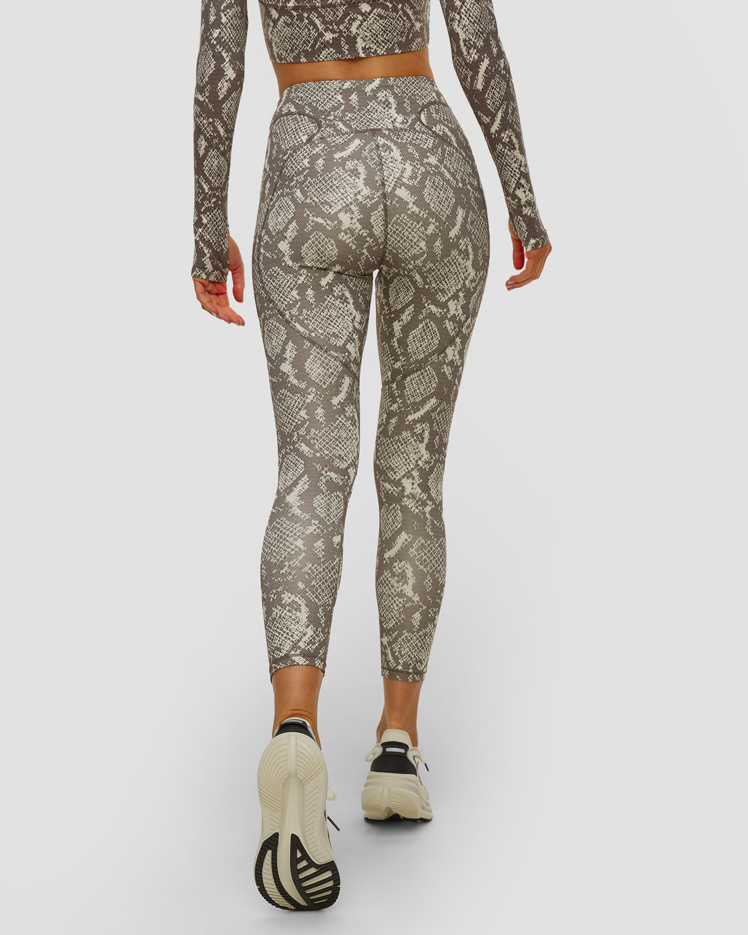 Leginsy z printem damskie Adidas by Stella McCartney True Purpose 7/8