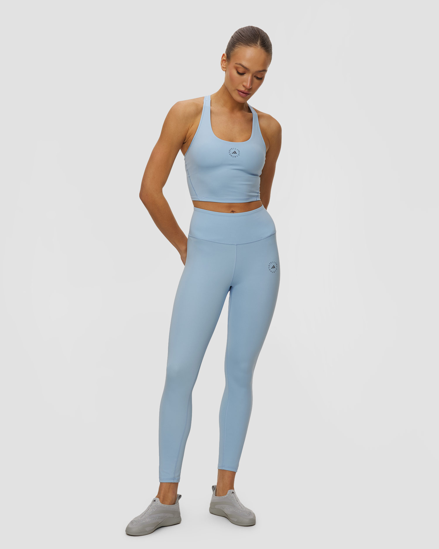 Adidas by Stella McCartney ASMC Tst Crop Sport-Top für Damen