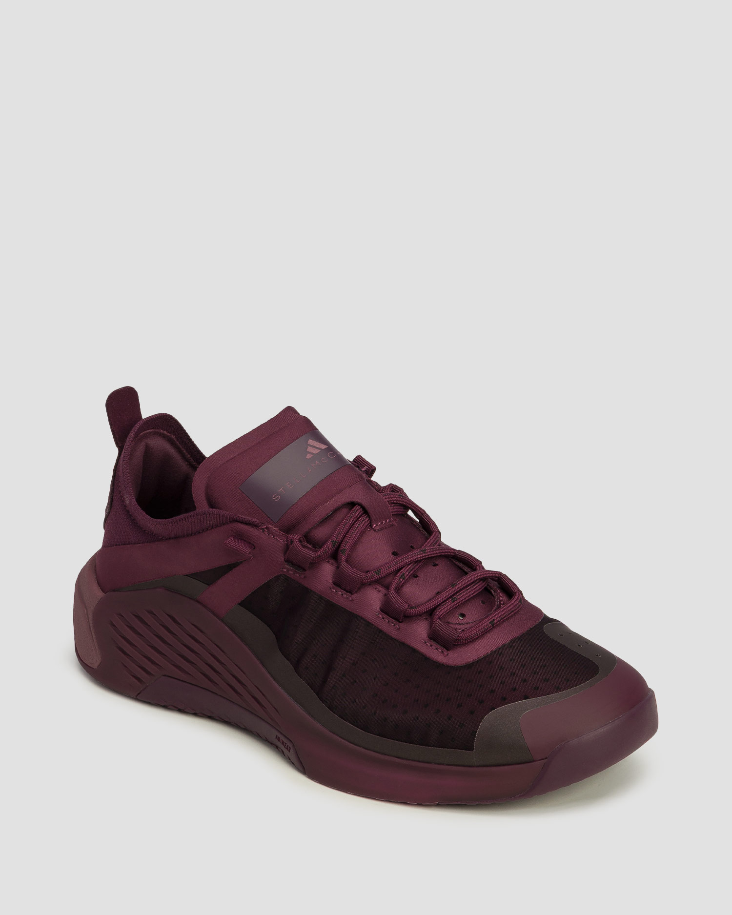 Buty damskie Adidas by Stella McCartney Training Dropset 4 burgundowe