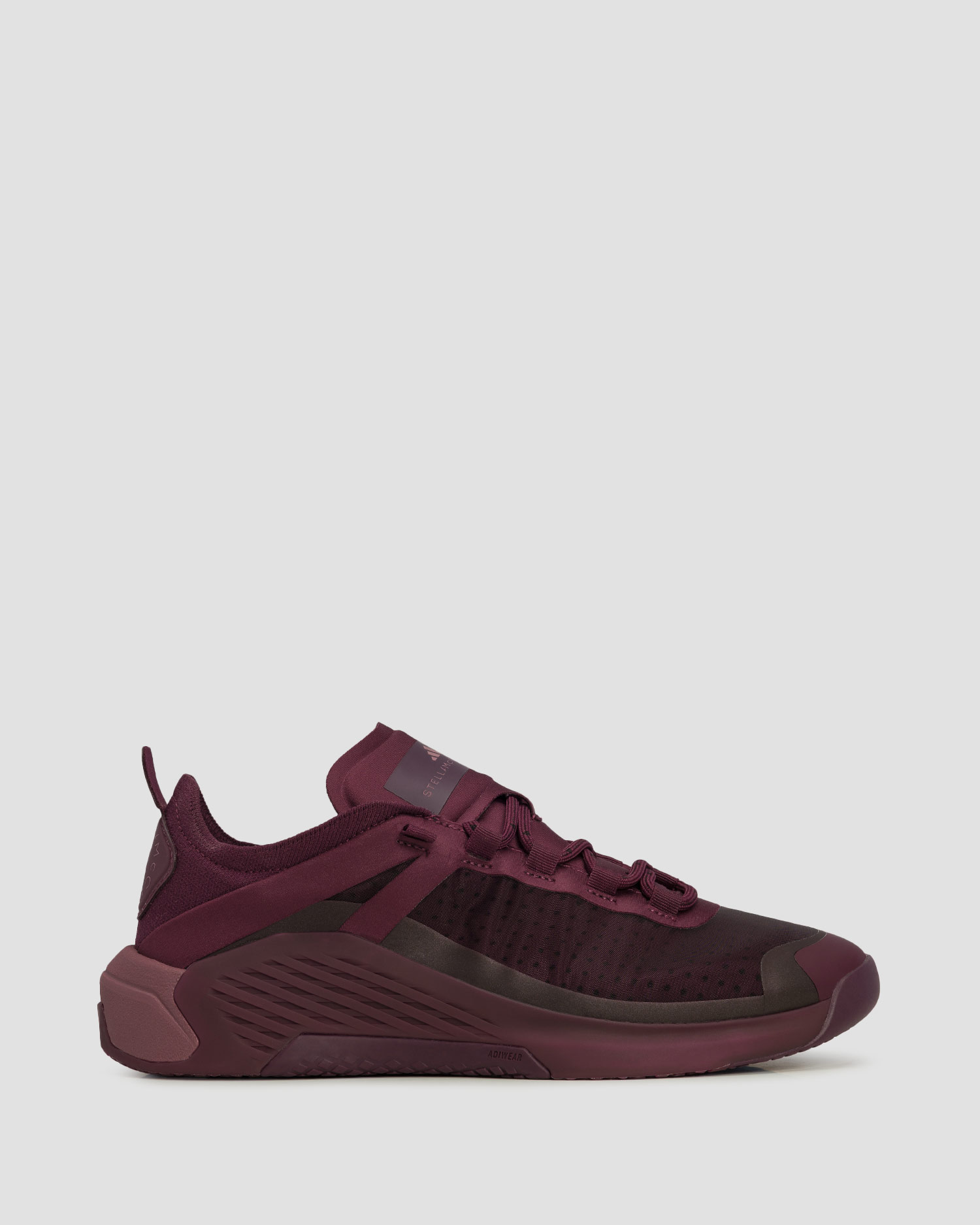 Buty damskie Adidas by Stella McCartney Training Dropset 4 burgundowe