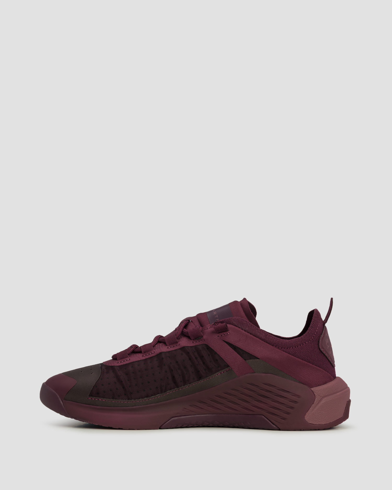 Buty damskie Adidas by Stella McCartney Training Dropset 4 burgundowe