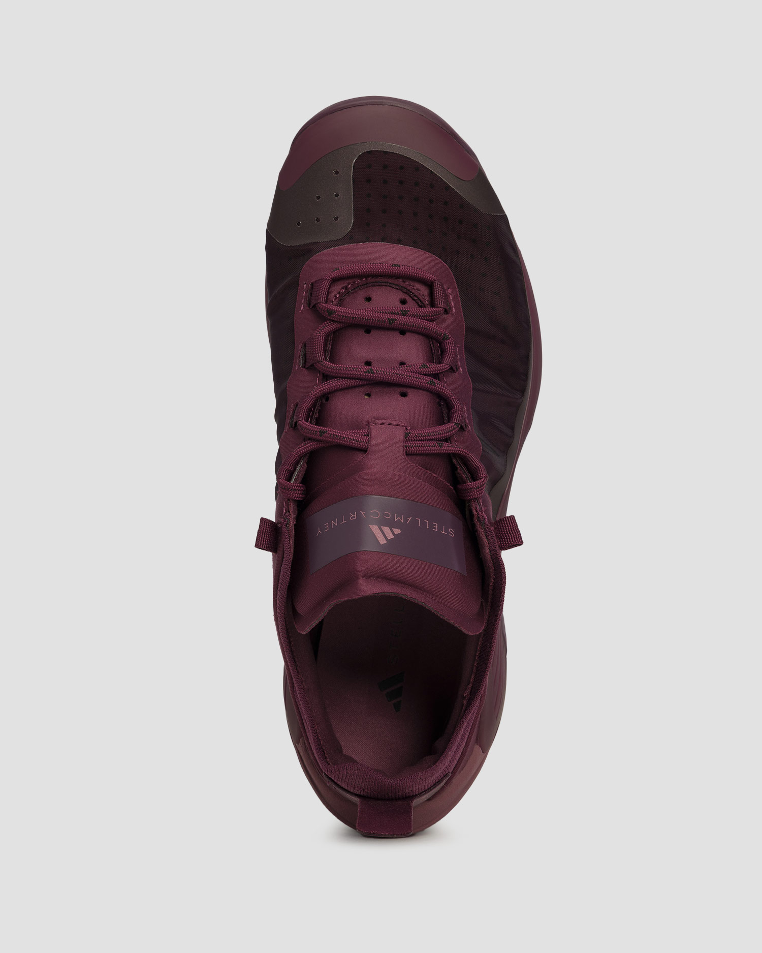 Buty damskie Adidas by Stella McCartney Training Dropset 4 burgundowe