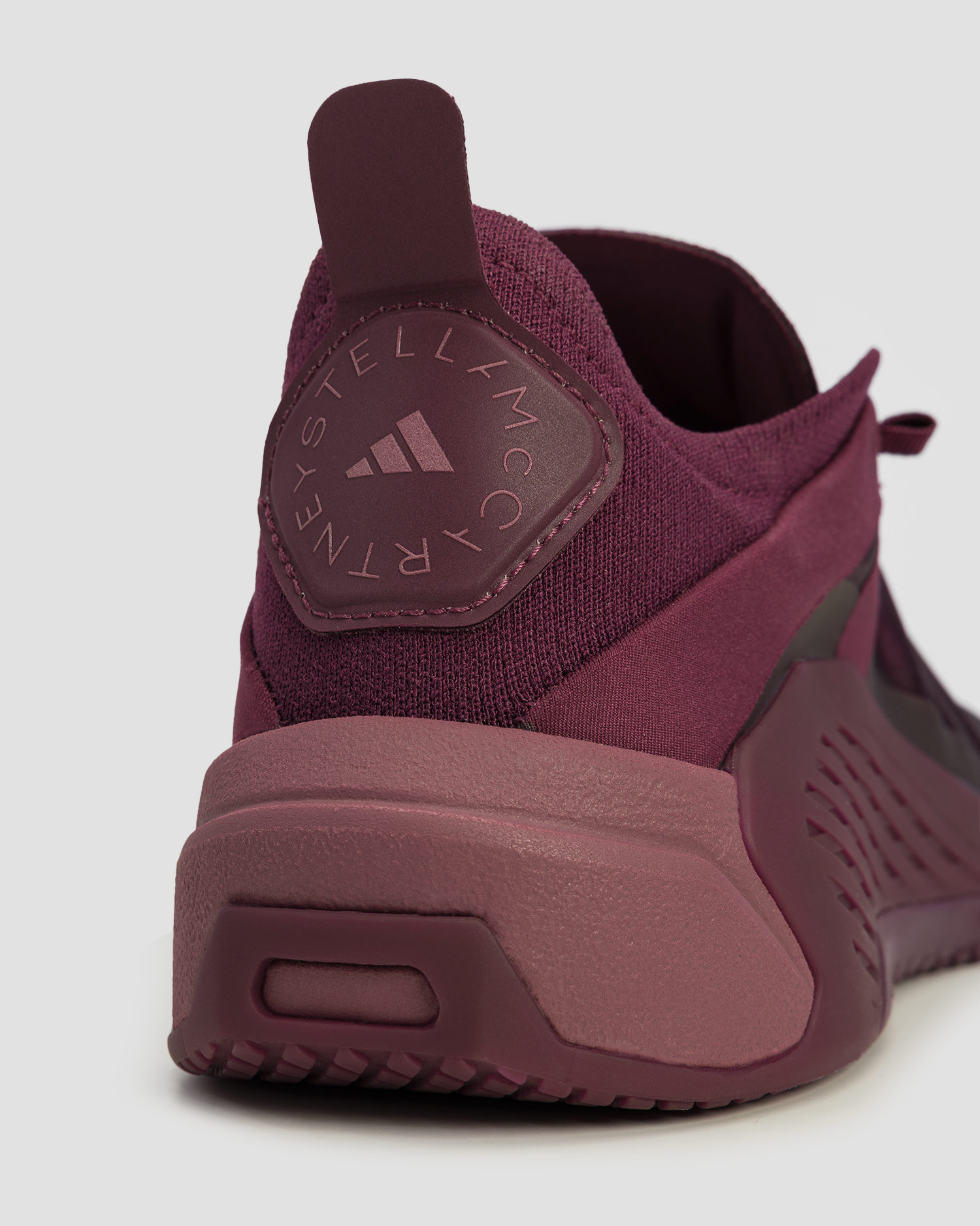 Buty damskie Adidas by Stella McCartney Training Dropset 4 burgundowe