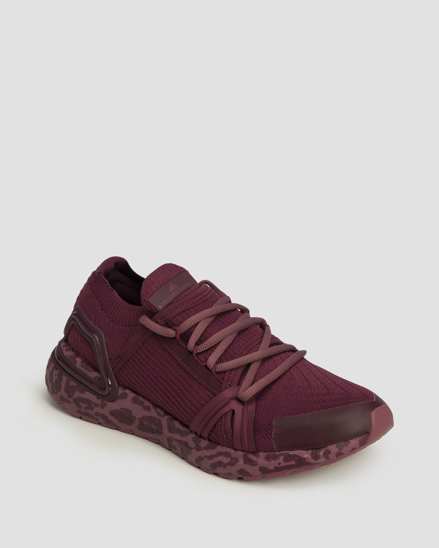 Buty damskie Adidas by Stella McCartney Ultraboost 20 burgundowe