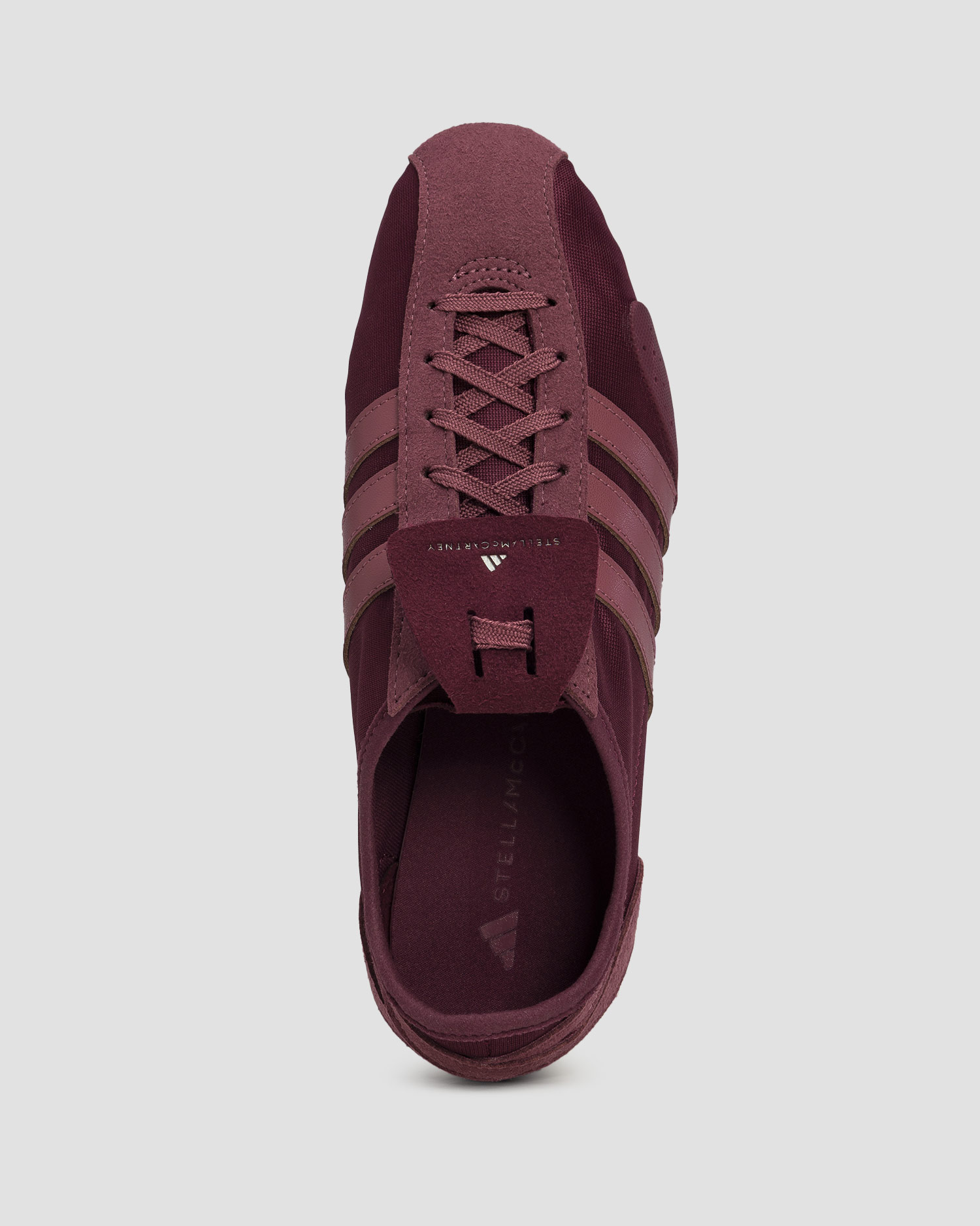 Buty damskie Adidas by Stella McCartney Spw 76 burgundowe