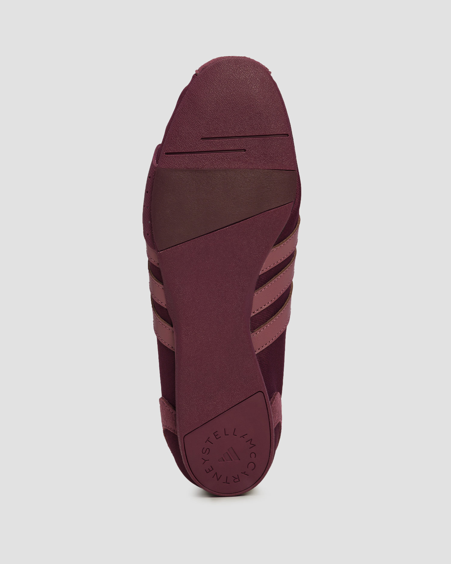 Buty damskie Adidas by Stella McCartney Spw 76 burgundowe