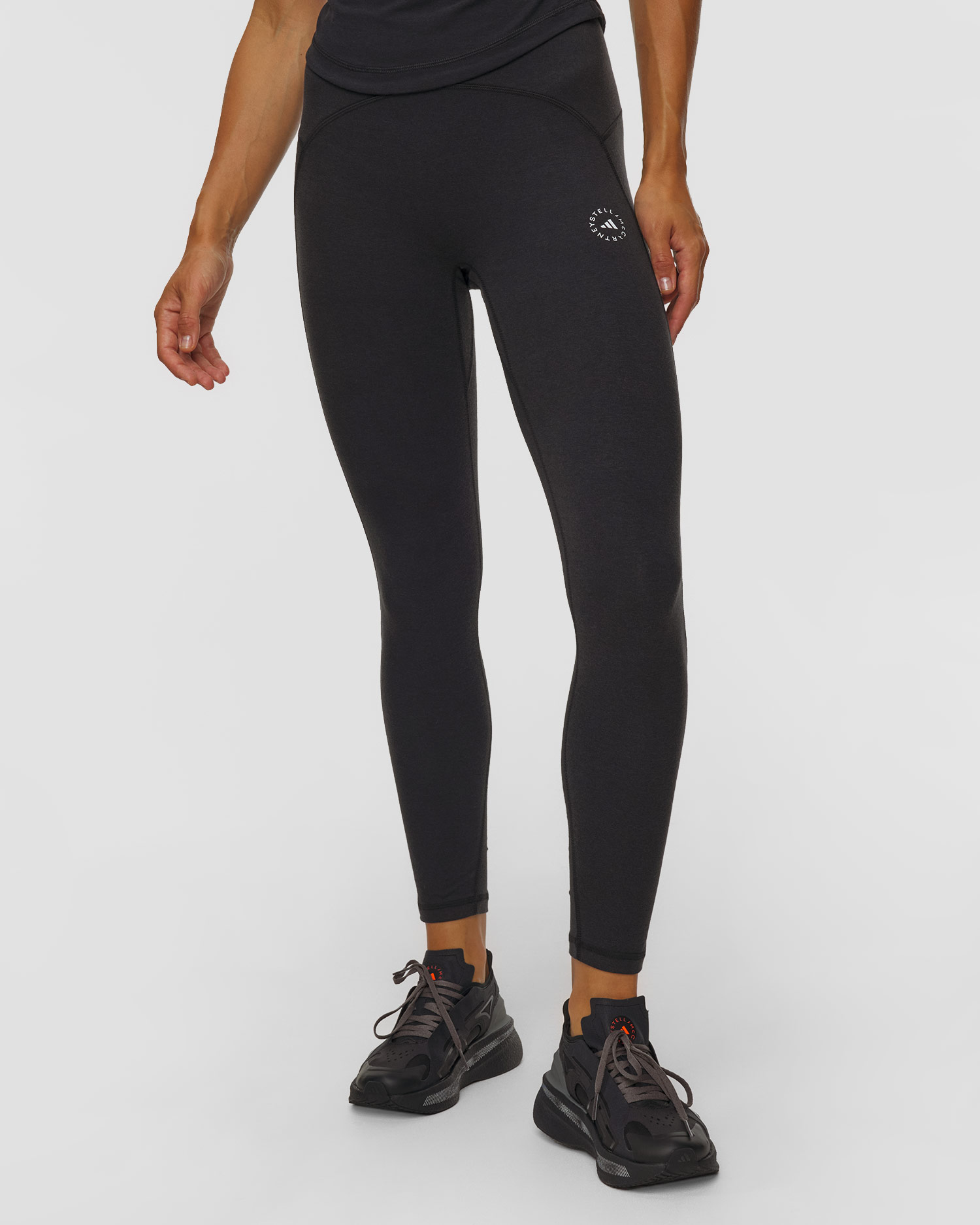 Leggings noirs pour femmes Adidas by Stella McCartney Studio