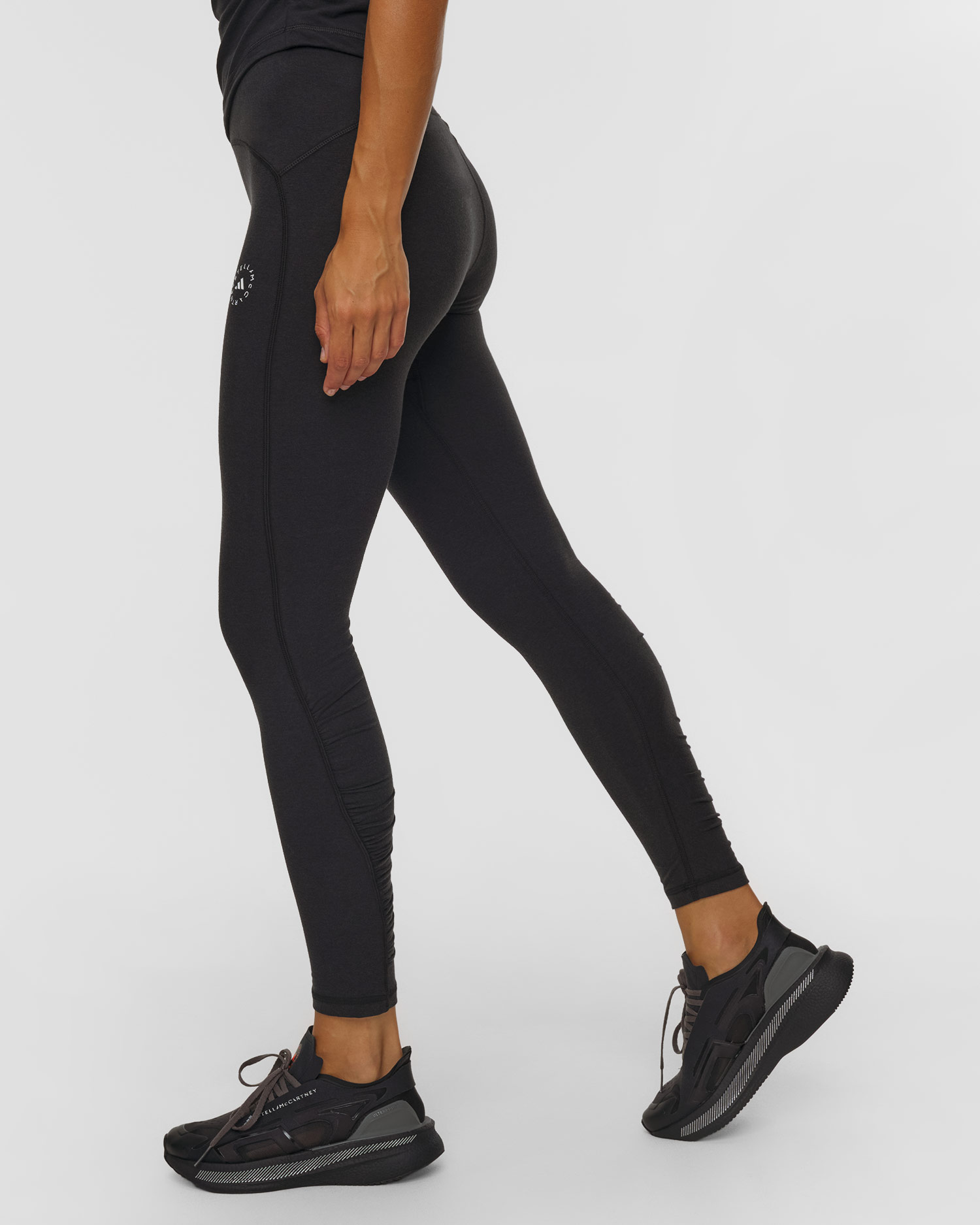 Leggings noirs pour femmes Adidas by Stella McCartney Studio