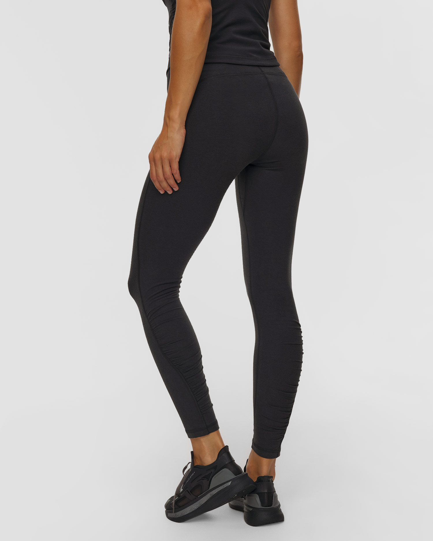 Leggings noirs pour femmes Adidas by Stella McCartney Studio