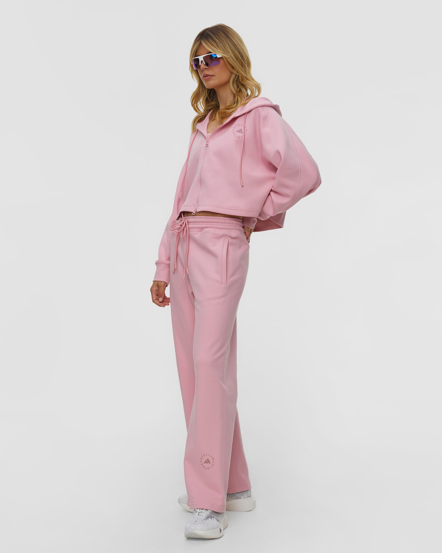 Dámské široké tepláky Adidas by Stella McCartney