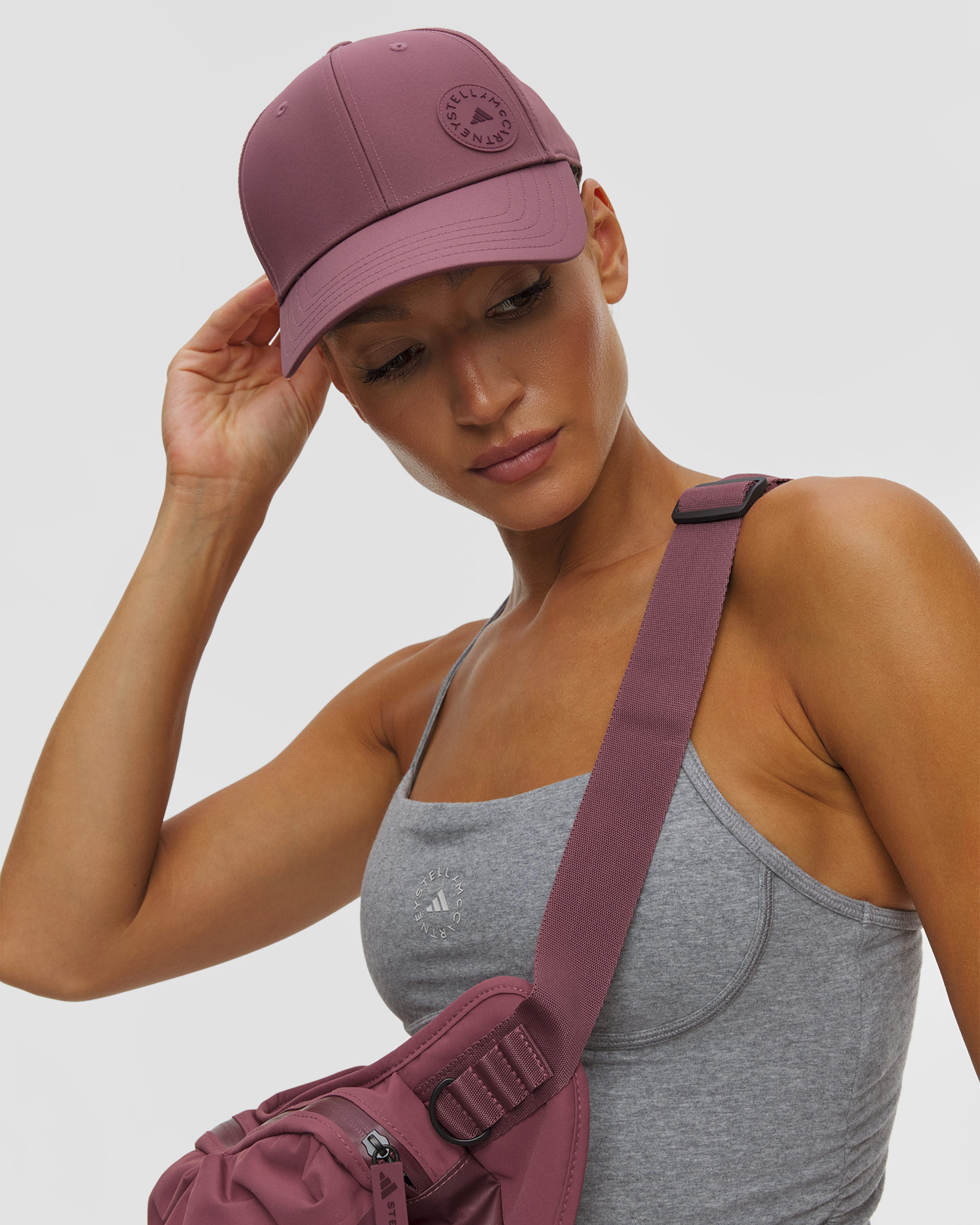 Burgundy Adidas by Stella McCartney Cap