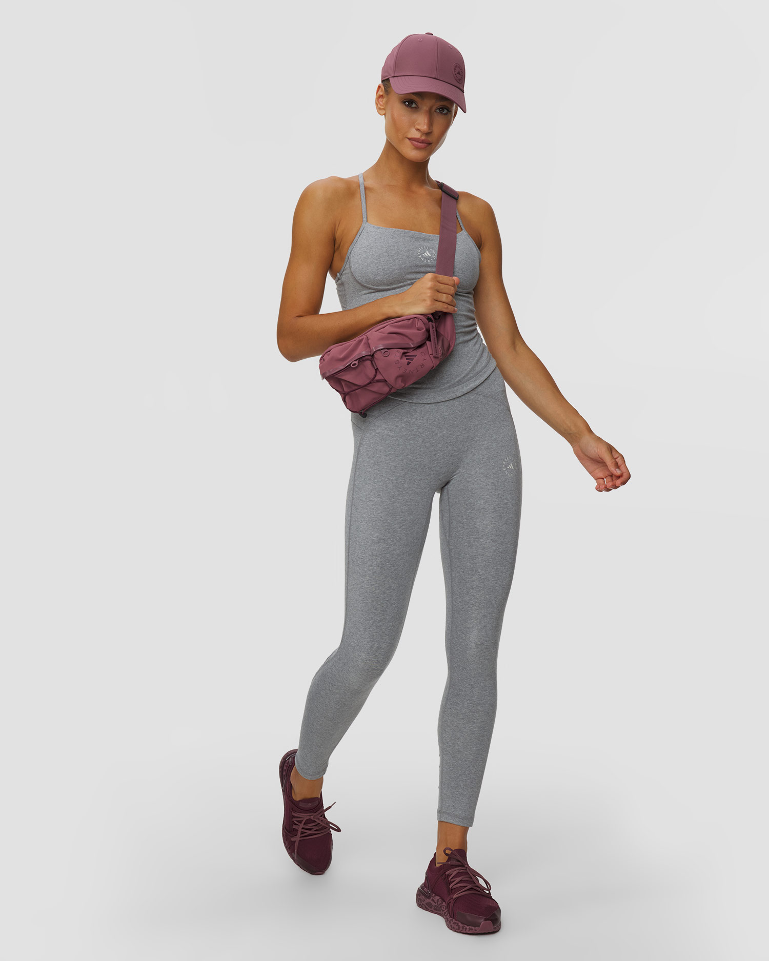 Burgundy Adidas by Stella McCartney Cap