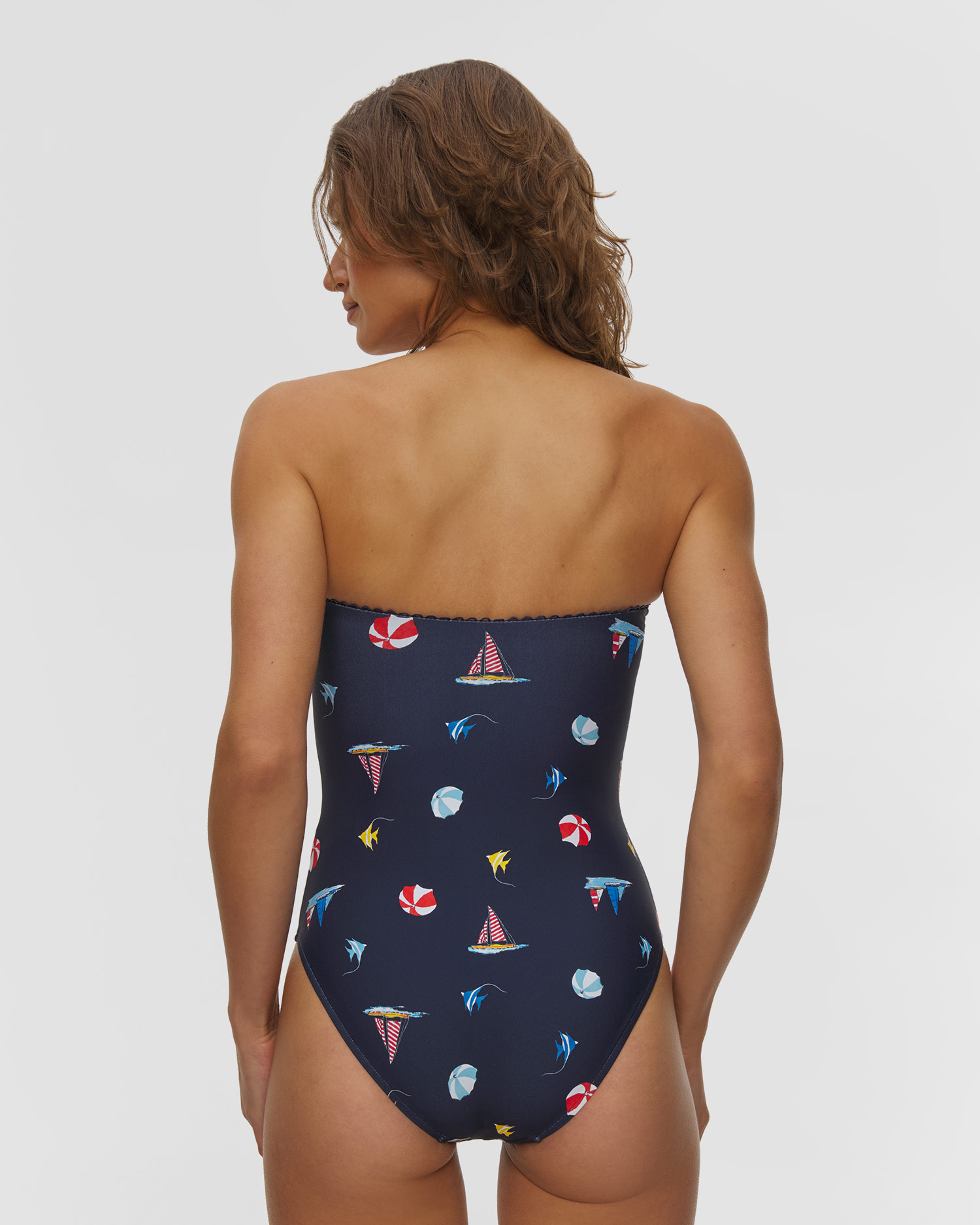 Dámské monokiny Seafolly Bandeau One Piece