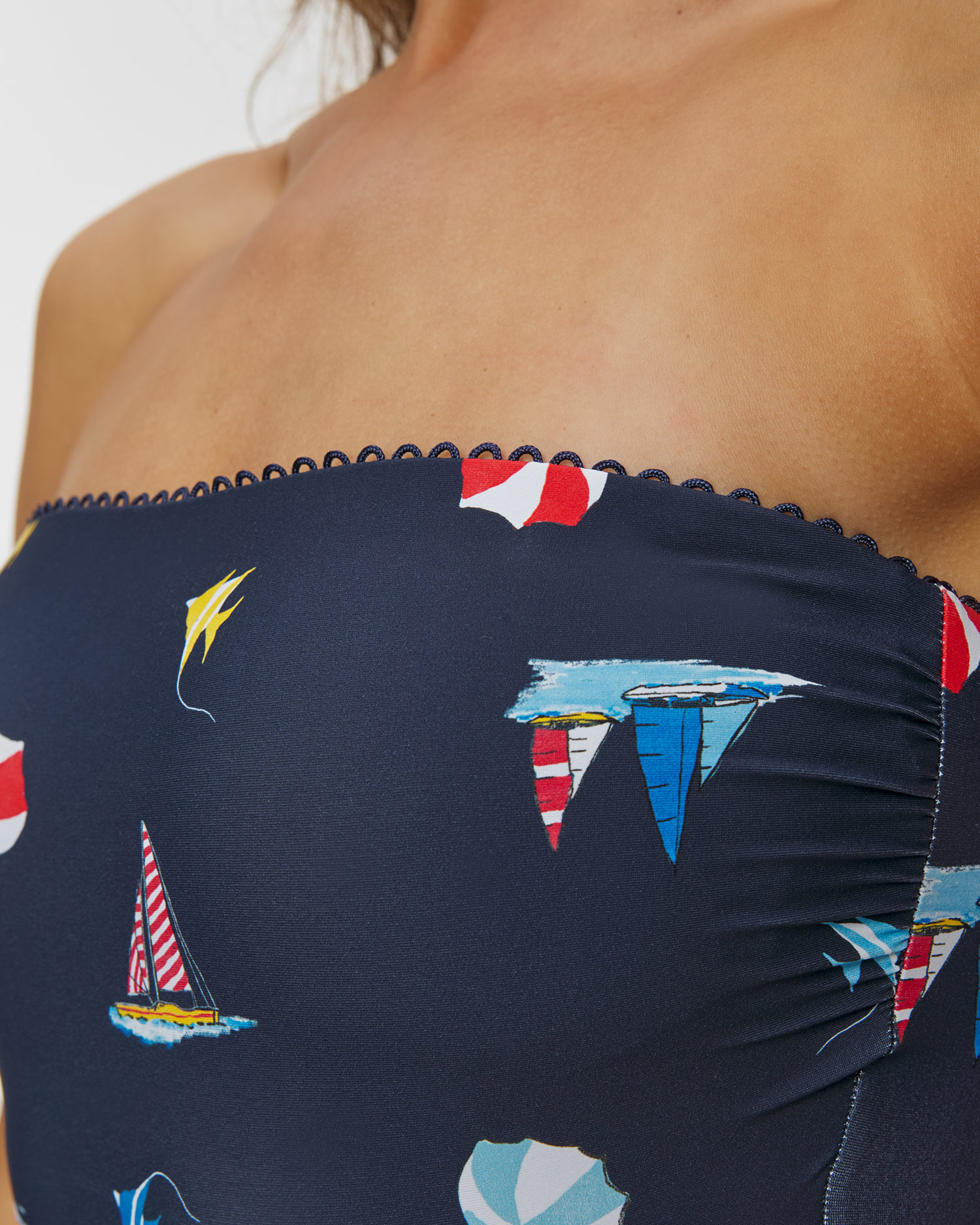 Dámské monokiny Seafolly Bandeau One Piece