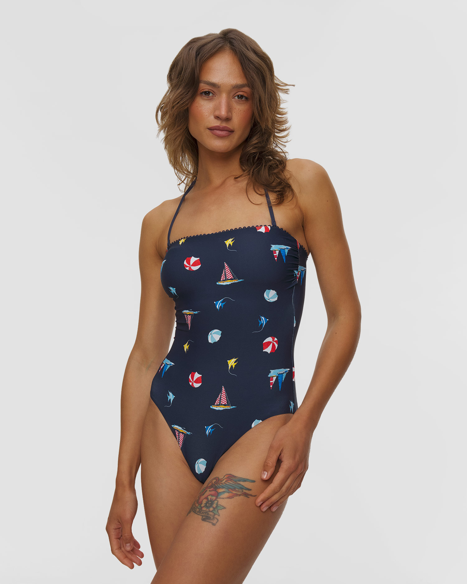 Dámské monokiny Seafolly Bandeau One Piece
