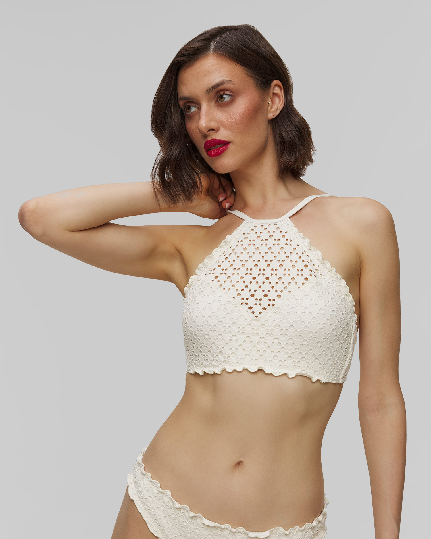 Dámsky vrchný diel plaviek Seafolly High Neck Tank Top