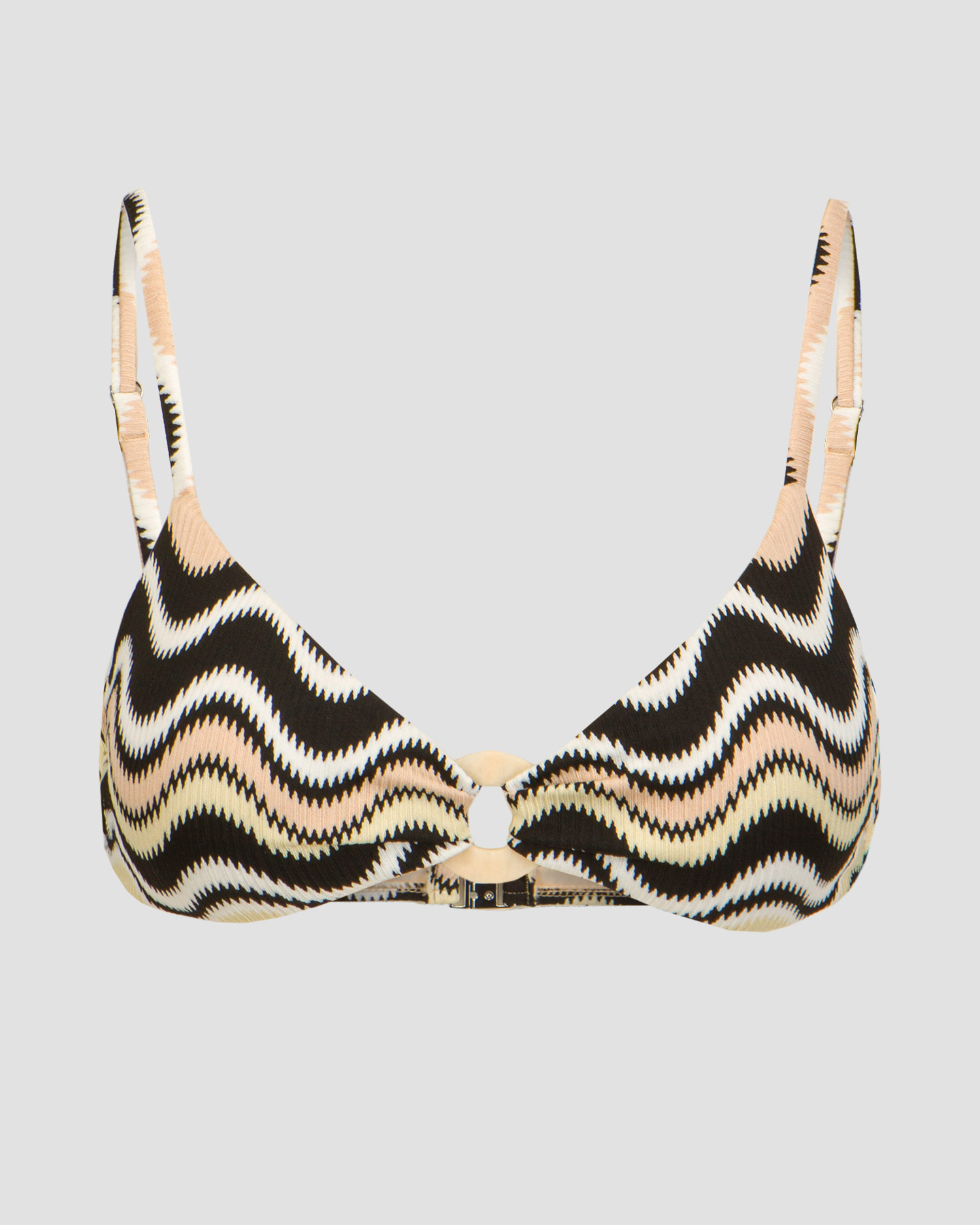 Góra od stroju kąpielowego damska Seafolly Ring Front Bralette