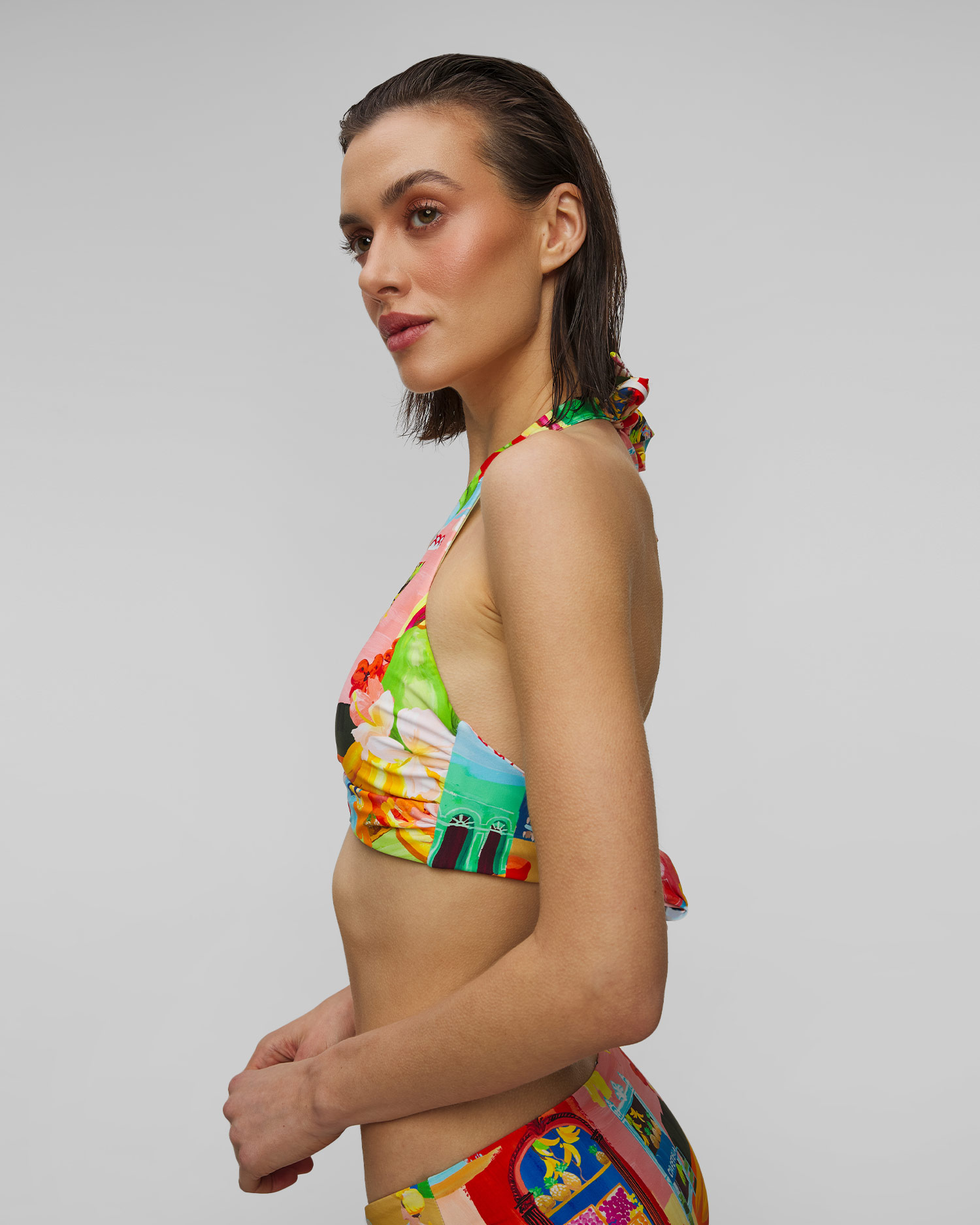 Góra stroju kąpielowego damska Seafolly Multi Fit Wrap Front Halter Bra