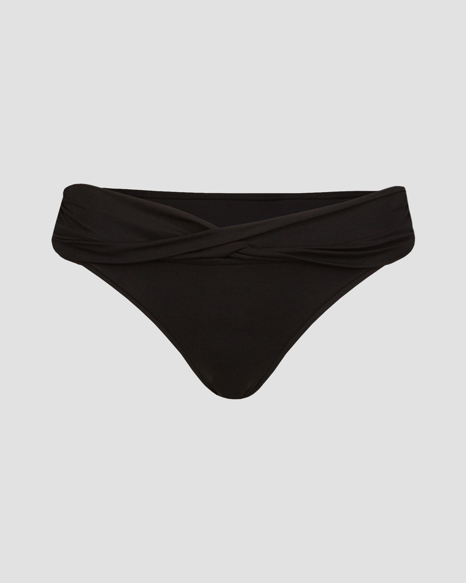Seafolly Twist Band Mini Hipster Pant Bikini-Slip für Damen in Schwarz